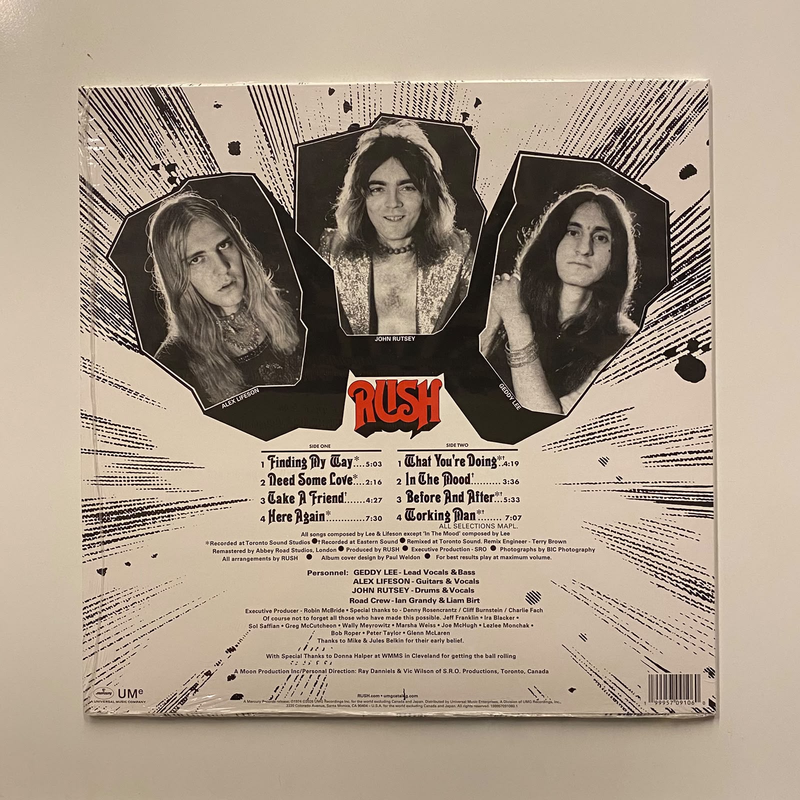 LP Rush – Rush (1974) - Lacrado - Imagem 2
