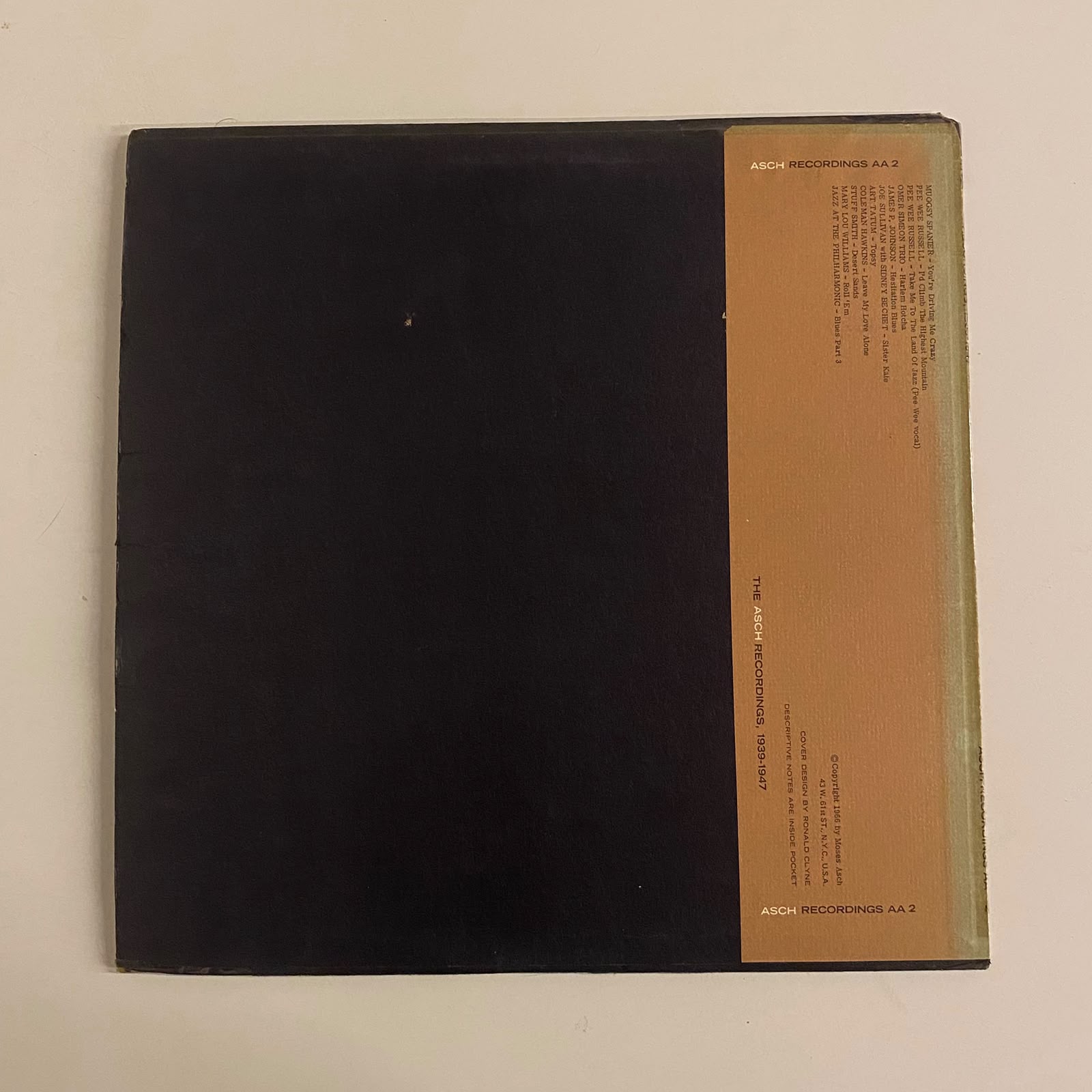 LP The Asch Recordings, 1939-1947 - Importado - Imagem 2