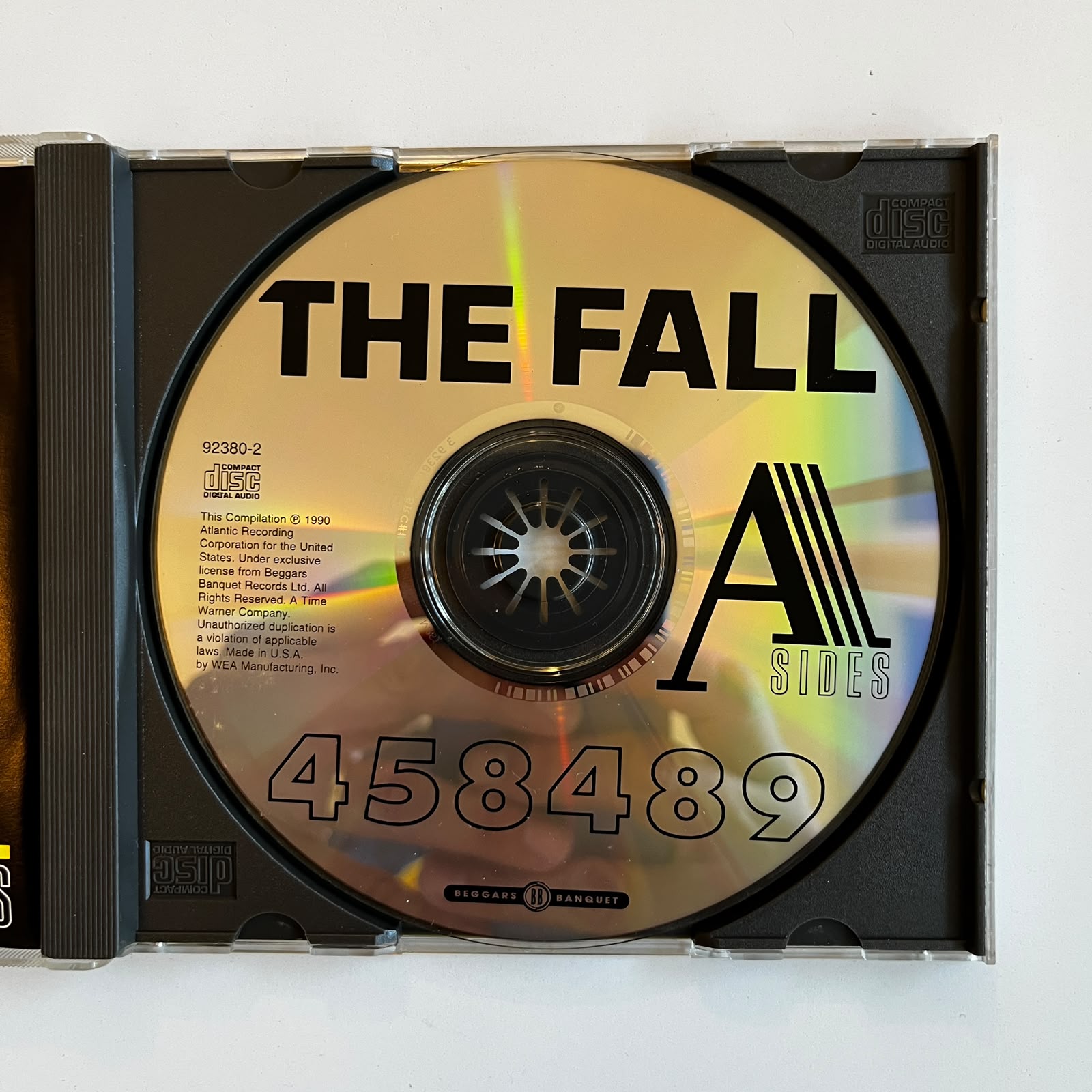 CD The Fall – 458489 A Sides - Importado - Imagem 3