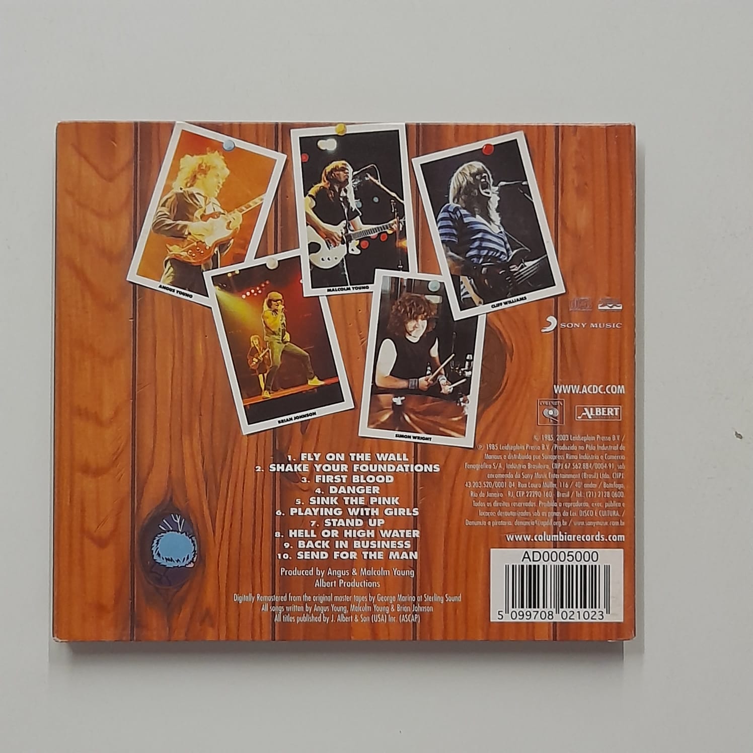 CD AC/DC – Fly On The Wall - Imagem 2
