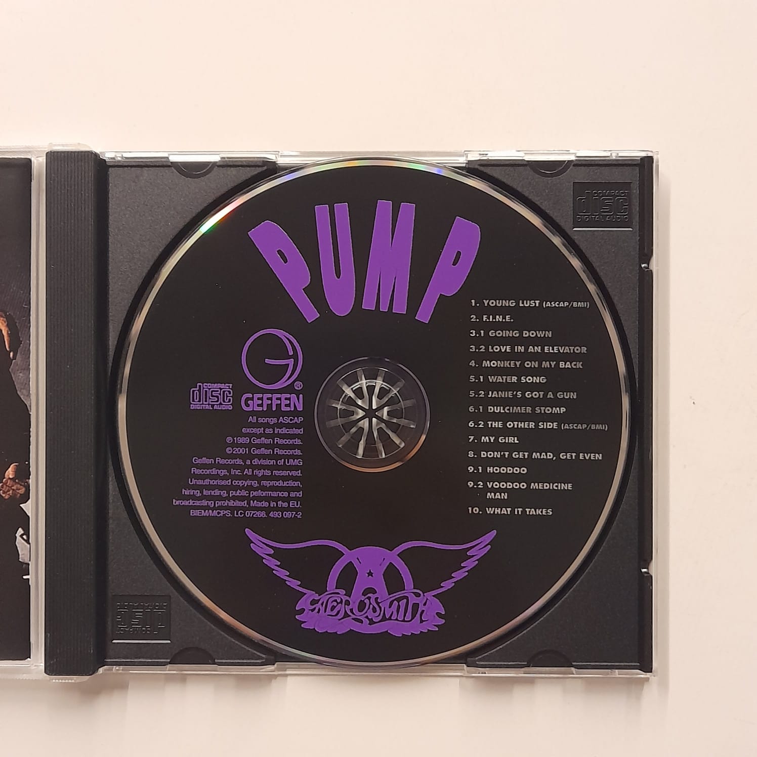 CD Aerosmith – Pump - Importado - Imagem 3