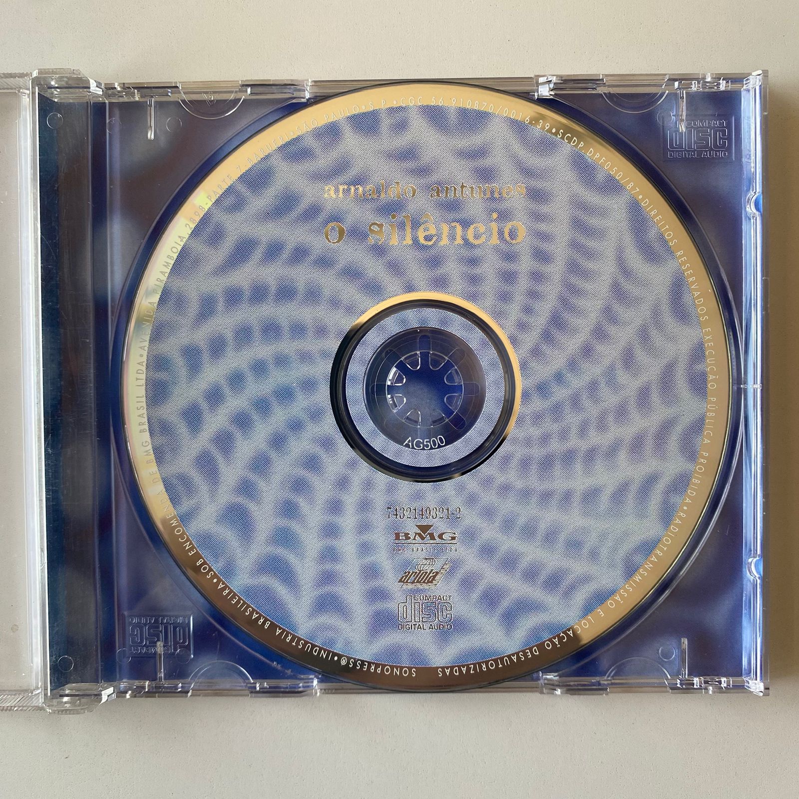 CD Arnaldo Antunes - O Silêncio - Imagem 3