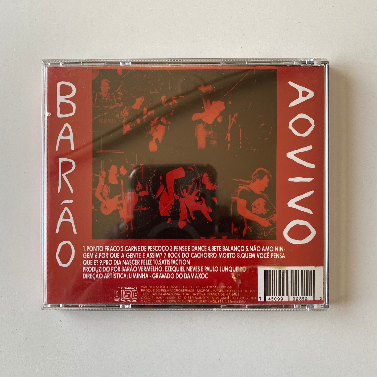 CD Barão Vermelho - Barão Ao Vivo - Imagem 2