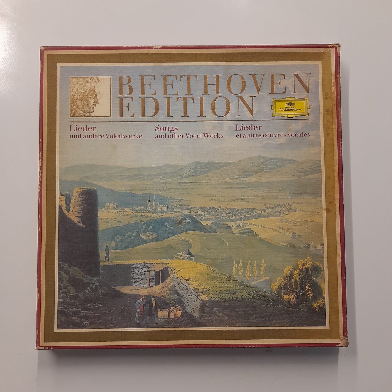 Box LP Beethoven – Lieder Und Andere Vokalwerke, Songs And Other Vocal Works (7 LPs) - Importado