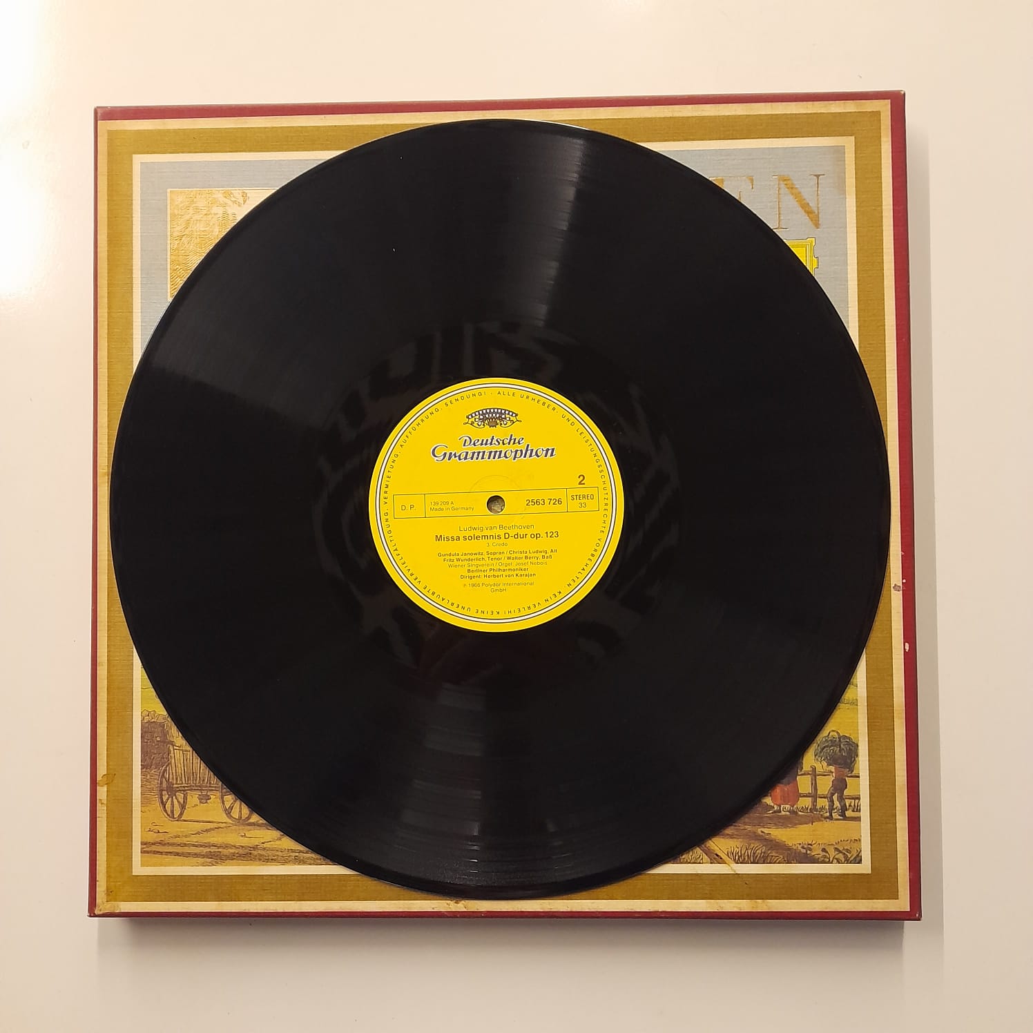Box LP Beethoven – Beethoven Edition 1977: Die Messen (3 LPs) - Importado - Imagem 4