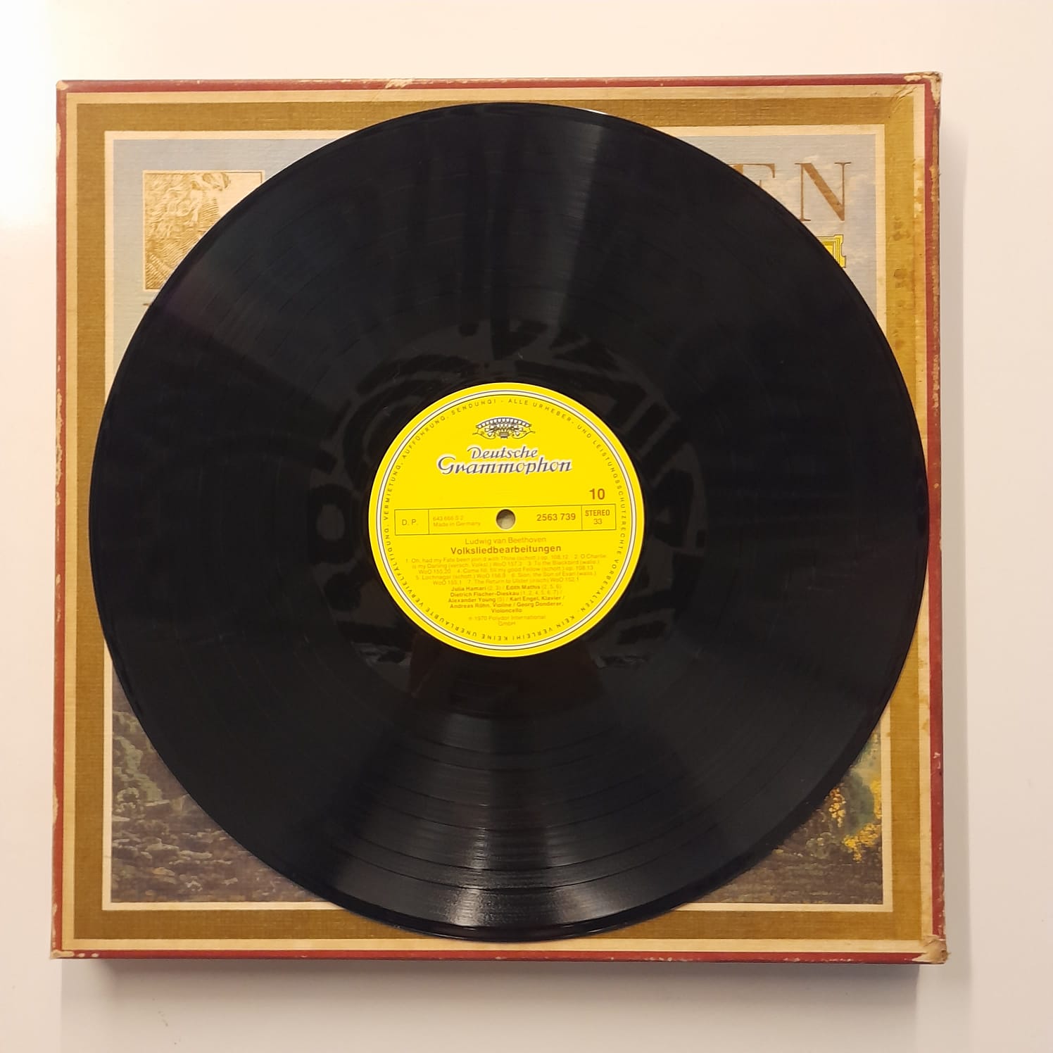 Box LP Beethoven – Lieder Und Andere Vokalwerke, Songs And Other Vocal Works (7 LPs) - Importado - Imagem 9