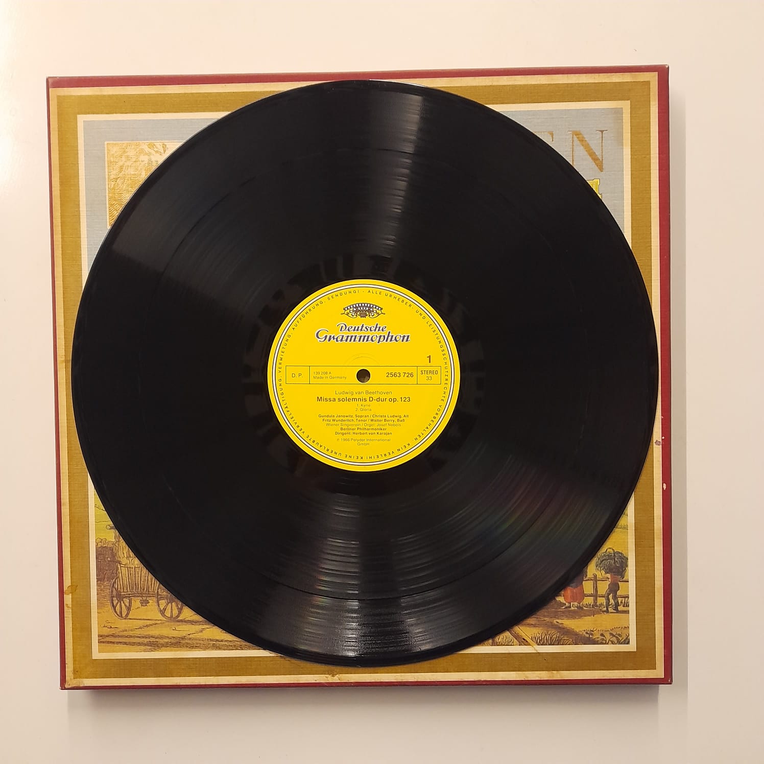 Box LP Beethoven – Beethoven Edition 1977: Die Messen (3 LPs) - Importado - Imagem 3