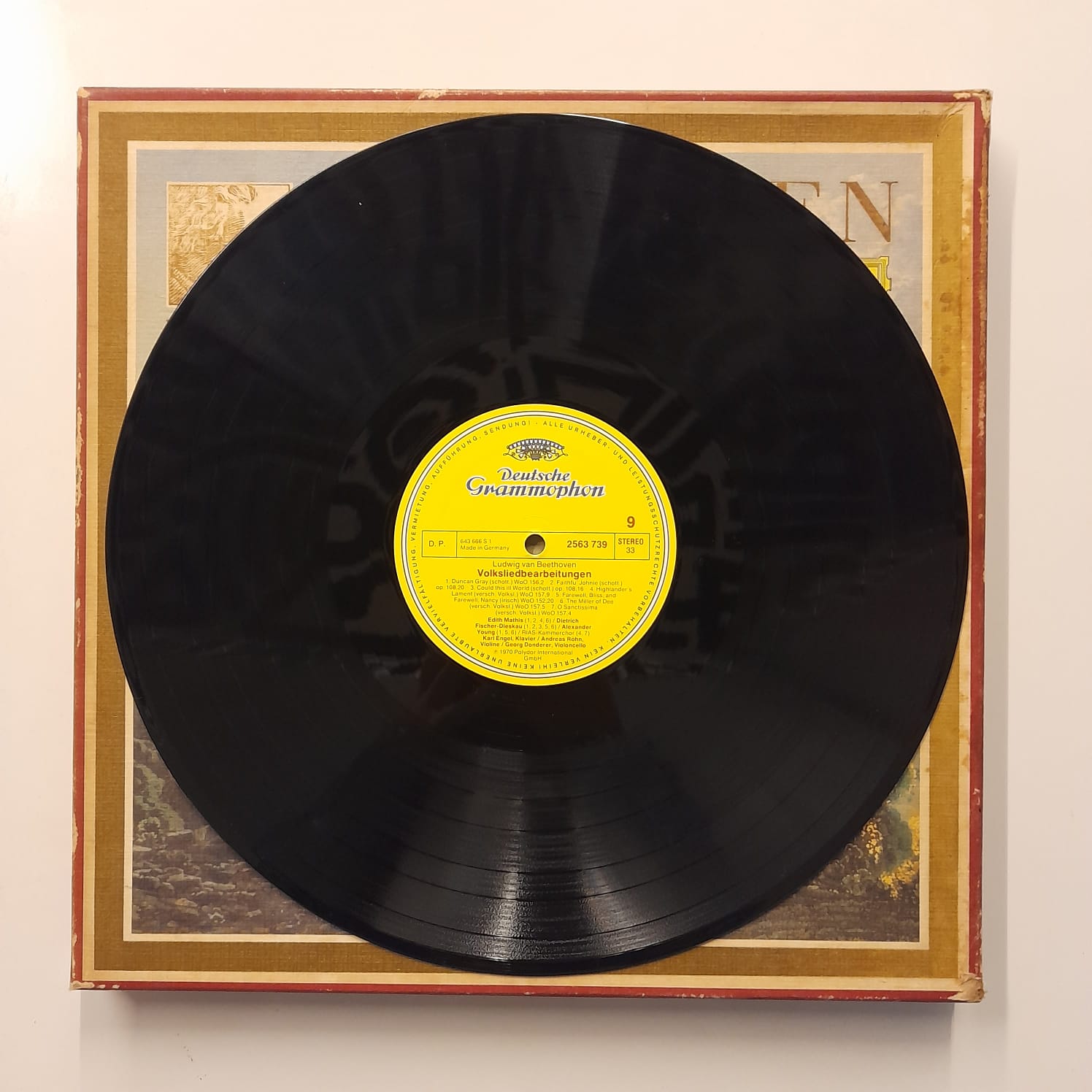 Box LP Beethoven – Lieder Und Andere Vokalwerke, Songs And Other Vocal Works (7 LPs) - Importado - Imagem 10