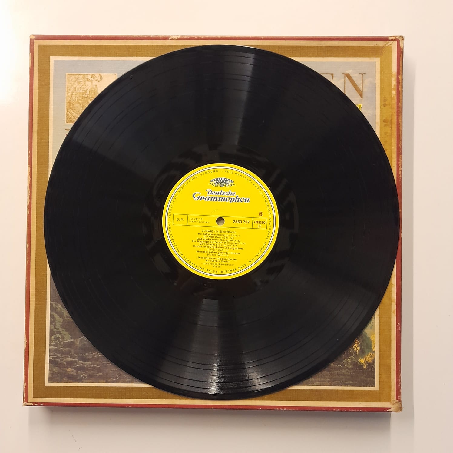 Box LP Beethoven – Lieder Und Andere Vokalwerke, Songs And Other Vocal Works (7 LPs) - Importado - Imagem 13