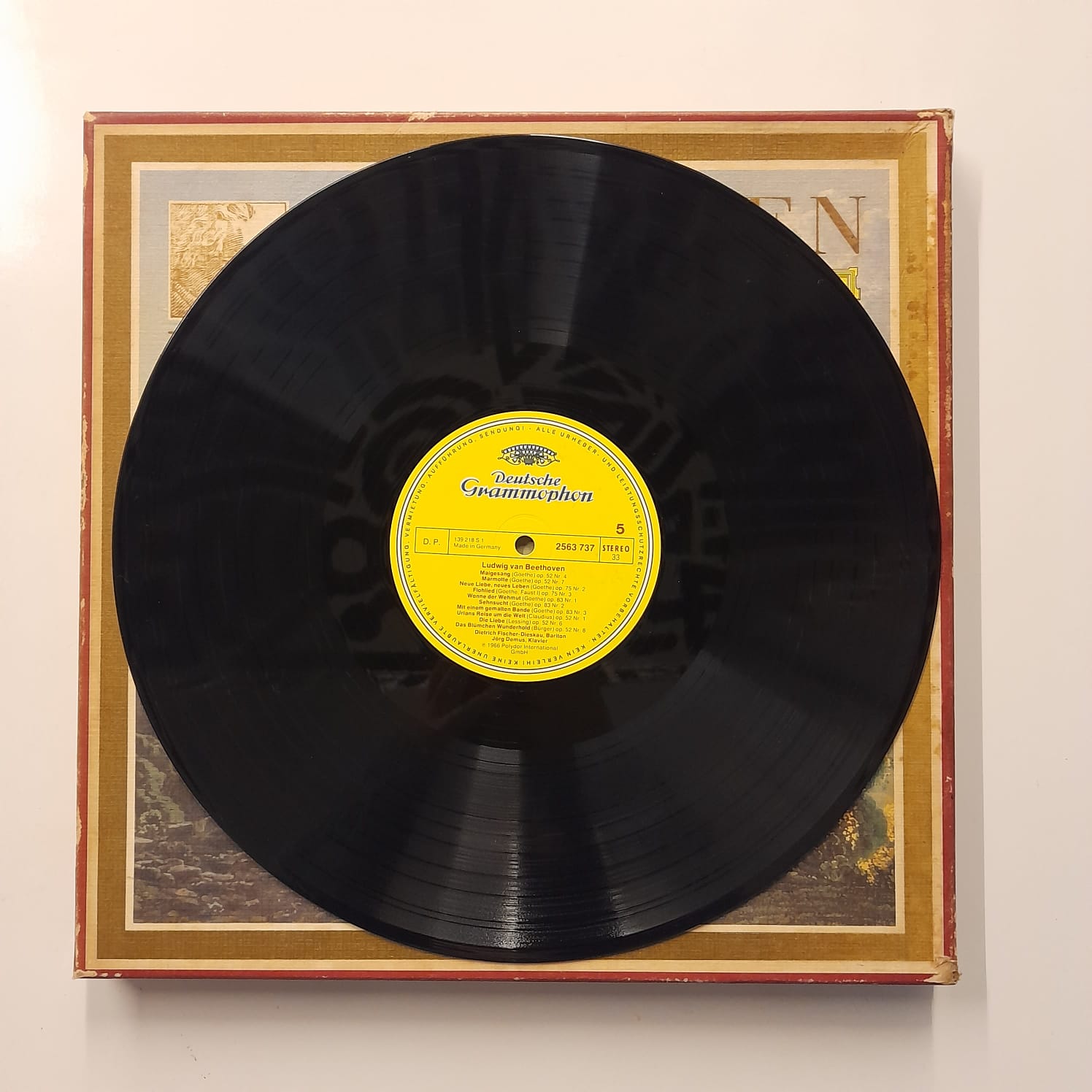 Box LP Beethoven – Lieder Und Andere Vokalwerke, Songs And Other Vocal Works (7 LPs) - Importado - Imagem 7