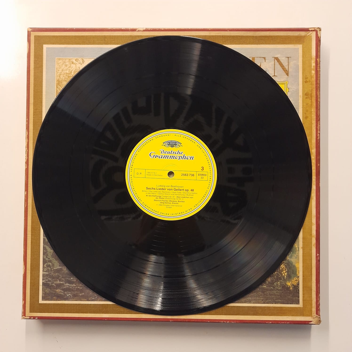 Box LP Beethoven – Lieder Und Andere Vokalwerke, Songs And Other Vocal Works (7 LPs) - Importado - Imagem 5