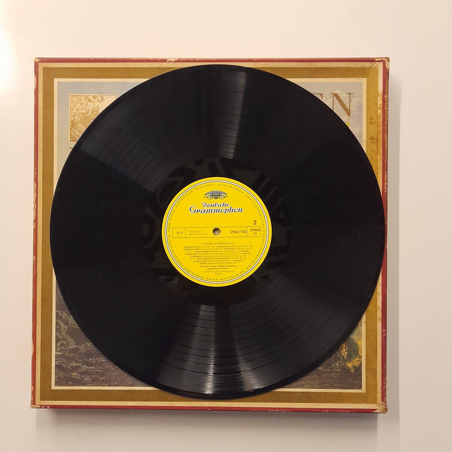Box LP Beethoven – Lieder Und Andere Vokalwerke, Songs And Other Vocal Works (7 LPs) - Importado - Imagem 4