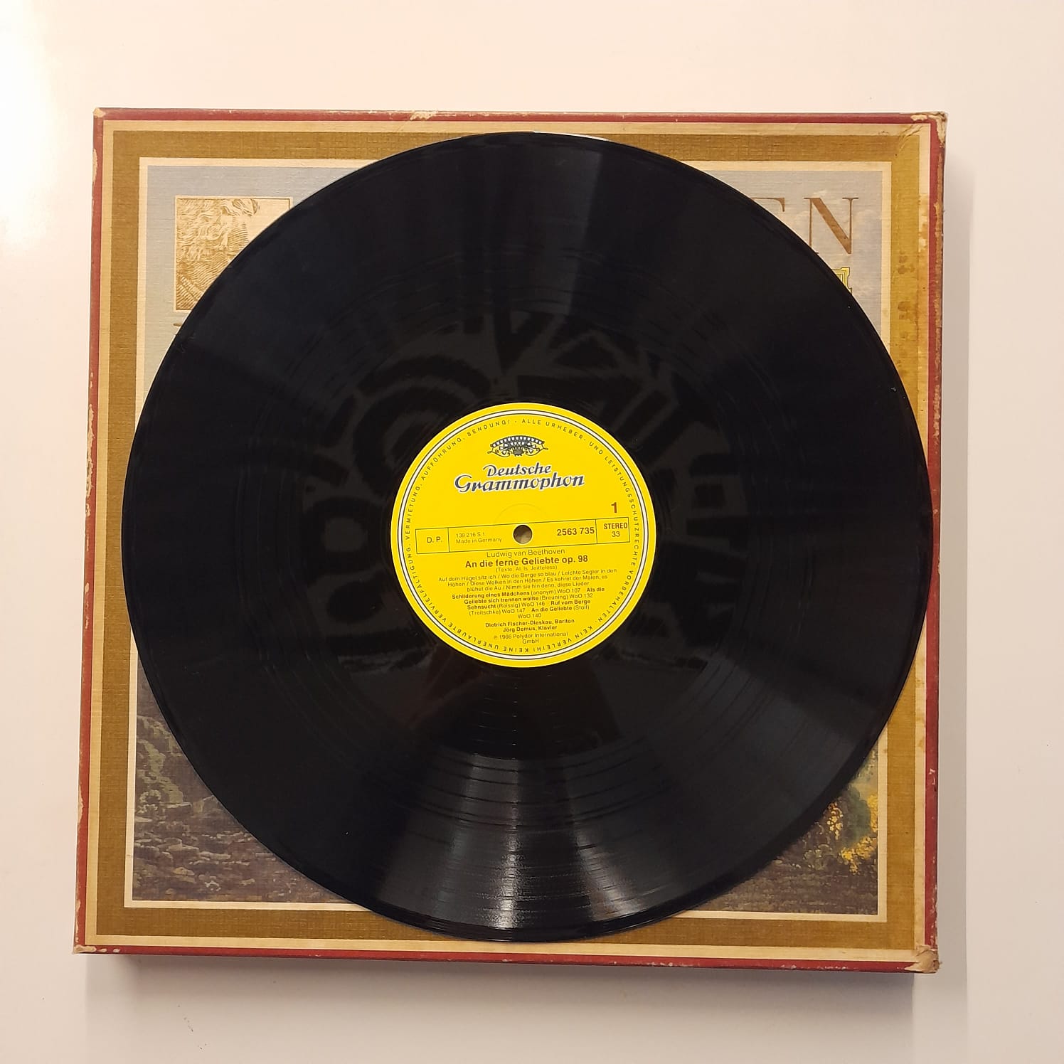 Box LP Beethoven – Lieder Und Andere Vokalwerke, Songs And Other Vocal Works (7 LPs) - Importado - Imagem 3