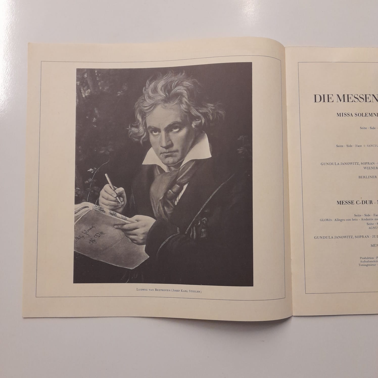 Box LP Beethoven – Beethoven Edition 1977: Die Messen (3 LPs) - Importado - Imagem 12