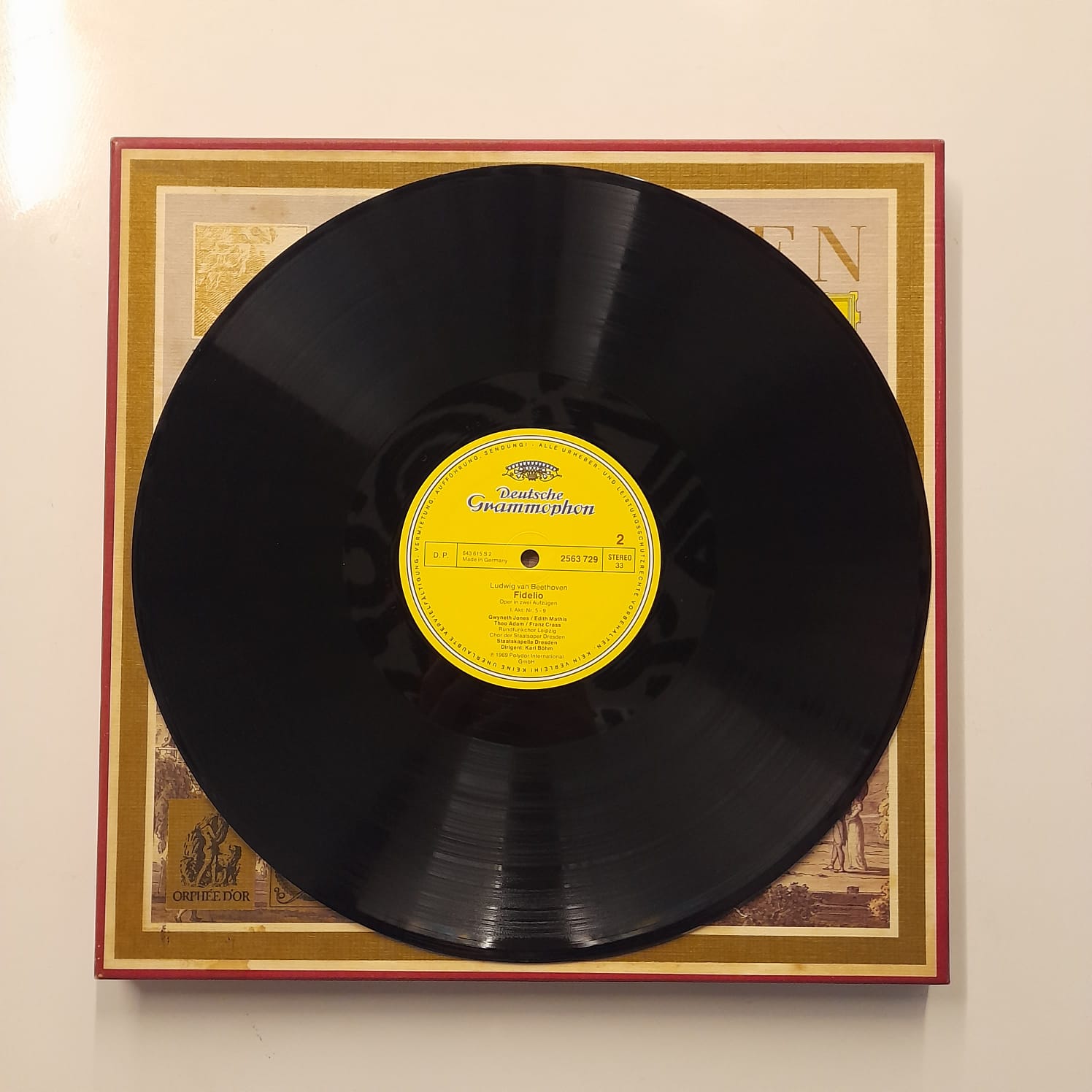 Box LP Beethoven – Beethoven Edition 10: Fidelio (3 LPs) - Reg: Karl Böhm - Imagem 4