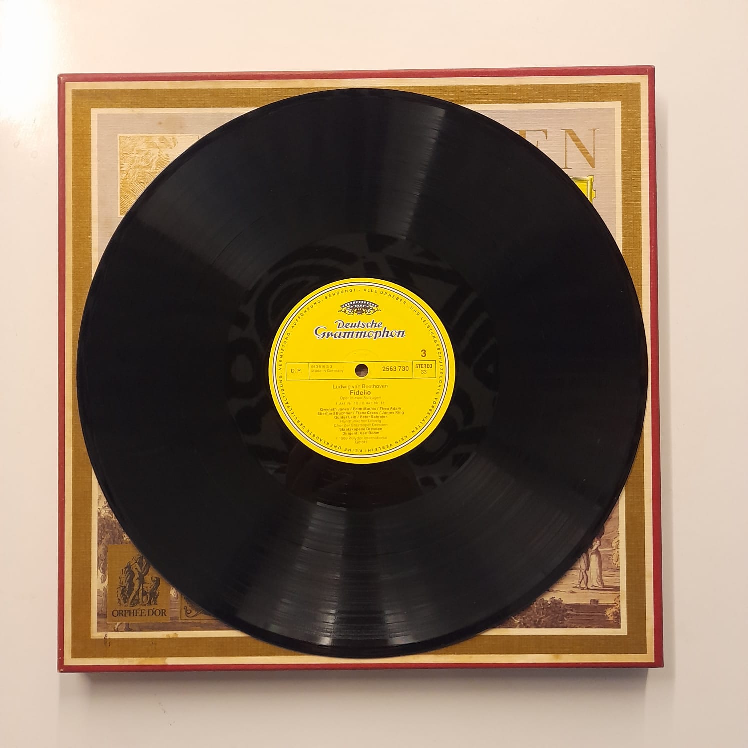 Box LP Beethoven – Beethoven Edition 10: Fidelio (3 LPs) - Reg: Karl Böhm - Imagem 5