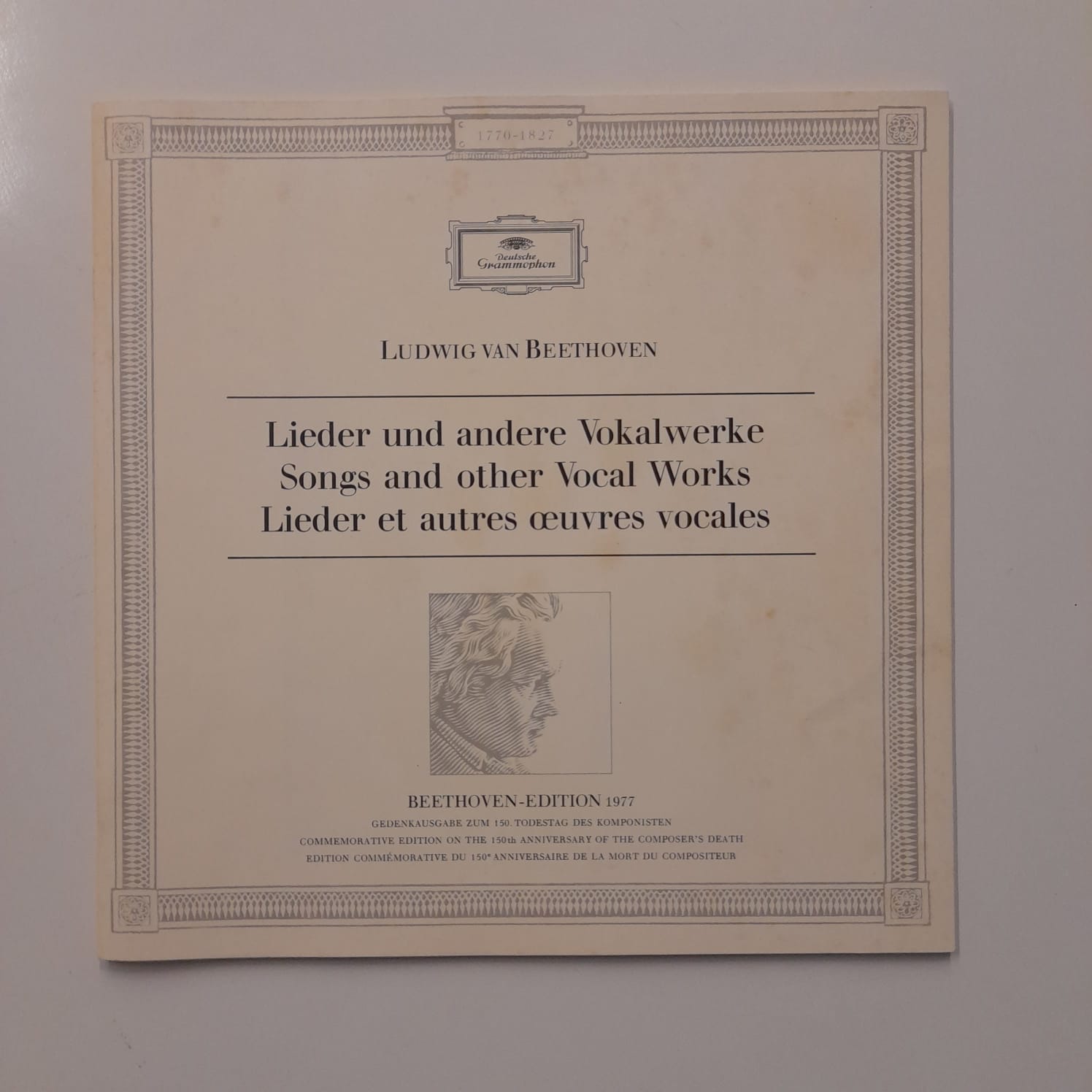 Box LP Beethoven – Lieder Und Andere Vokalwerke, Songs And Other Vocal Works (7 LPs) - Importado - Imagem 17