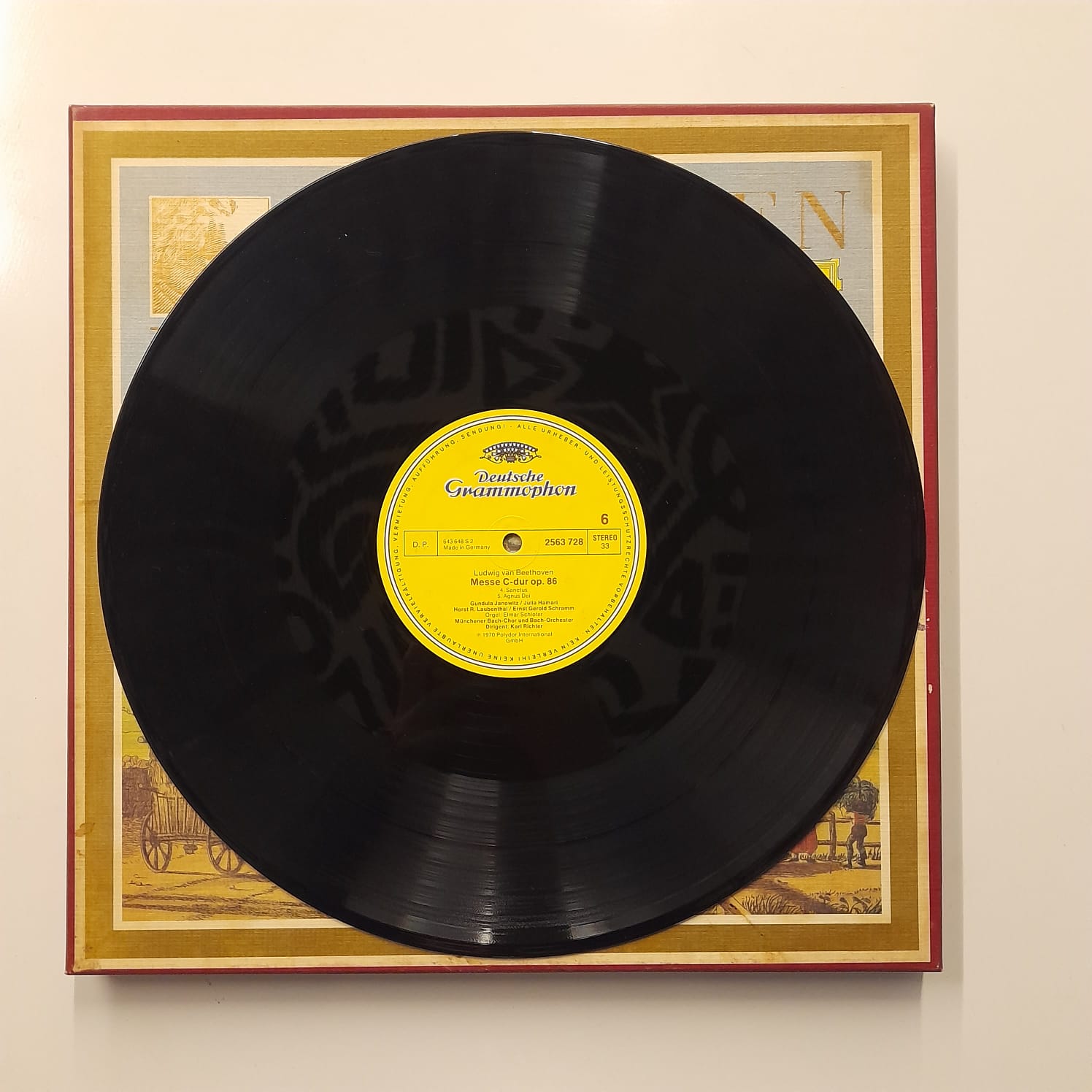Box LP Beethoven – Beethoven Edition 1977: Die Messen (3 LPs) - Importado - Imagem 8
