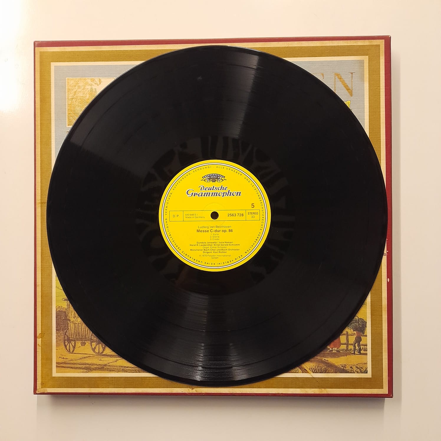 Box LP Beethoven – Beethoven Edition 1977: Die Messen (3 LPs) - Importado - Imagem 7