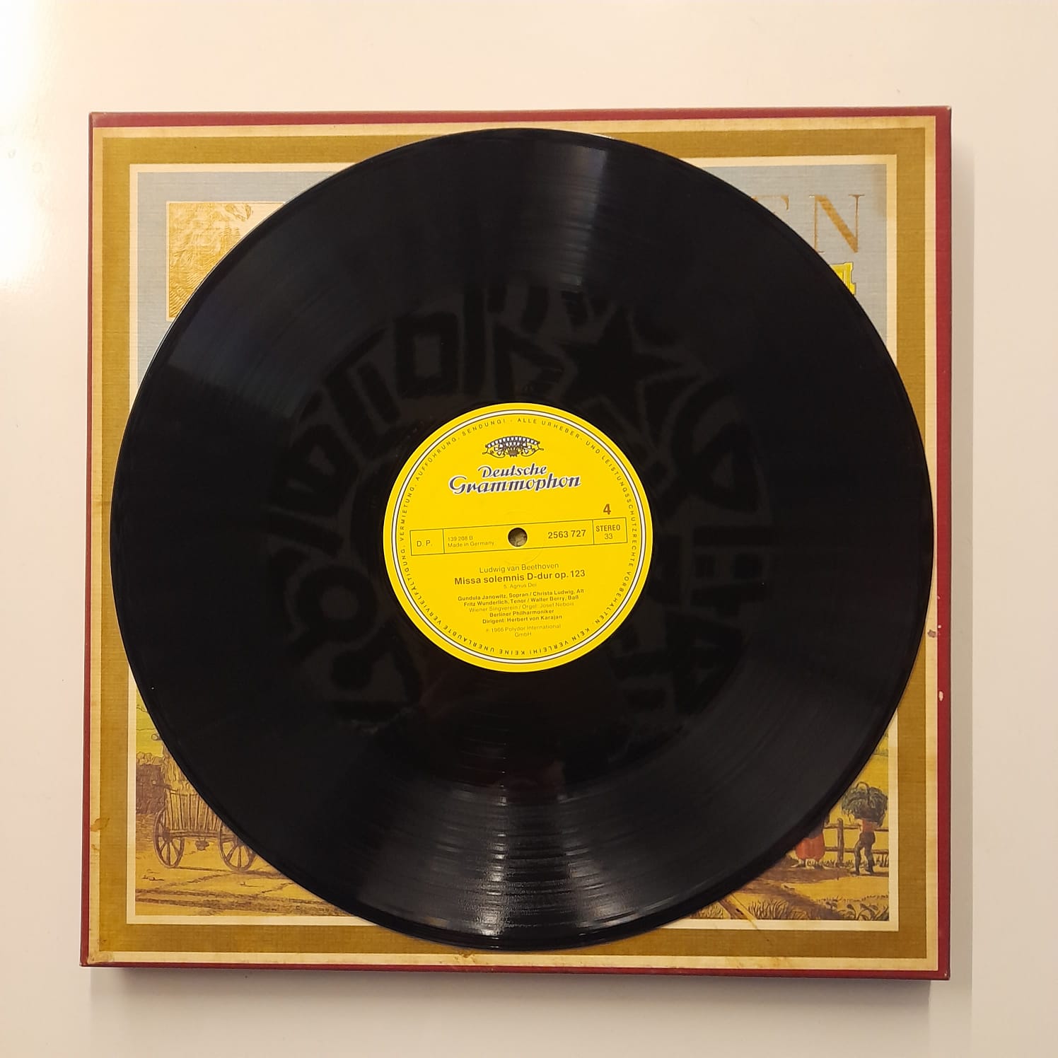 Box LP Beethoven – Beethoven Edition 1977: Die Messen (3 LPs) - Importado - Imagem 6