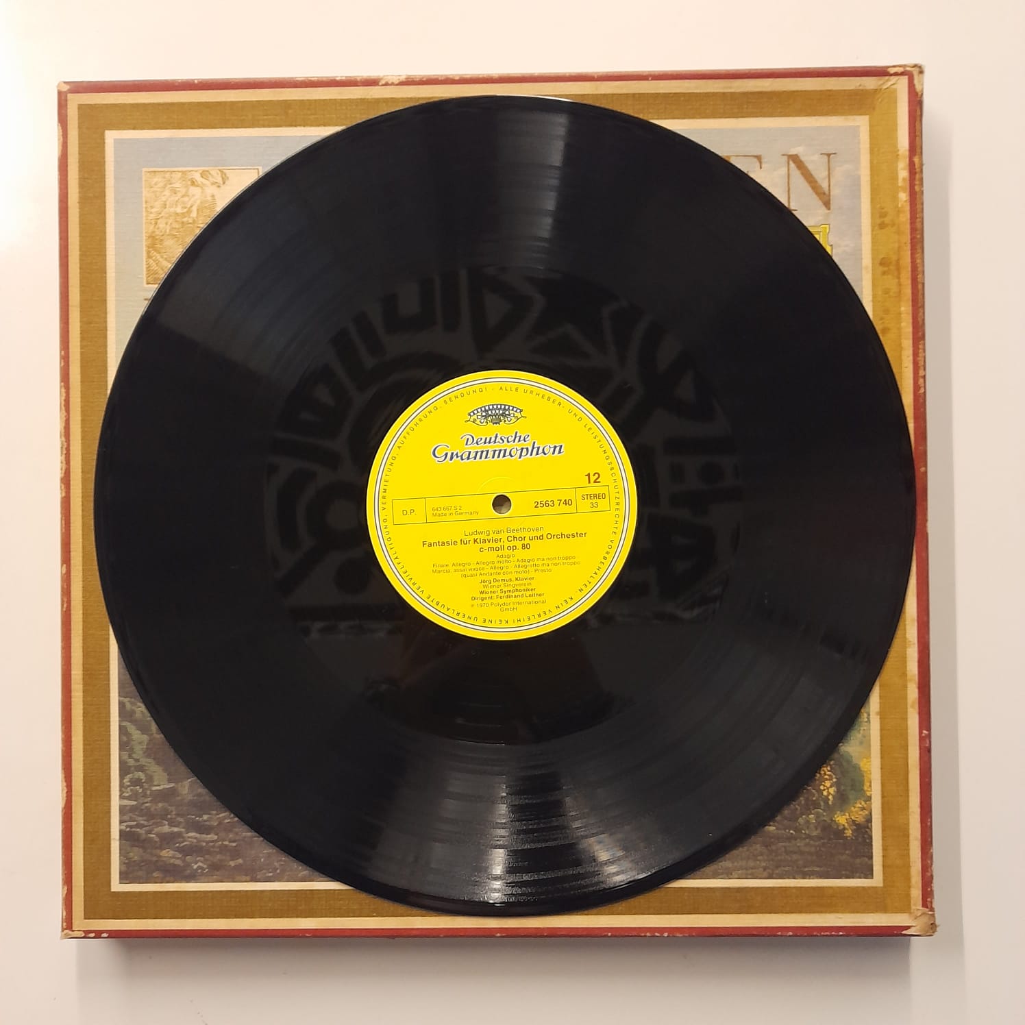 Box LP Beethoven – Lieder Und Andere Vokalwerke, Songs And Other Vocal Works (7 LPs) - Importado - Imagem 14