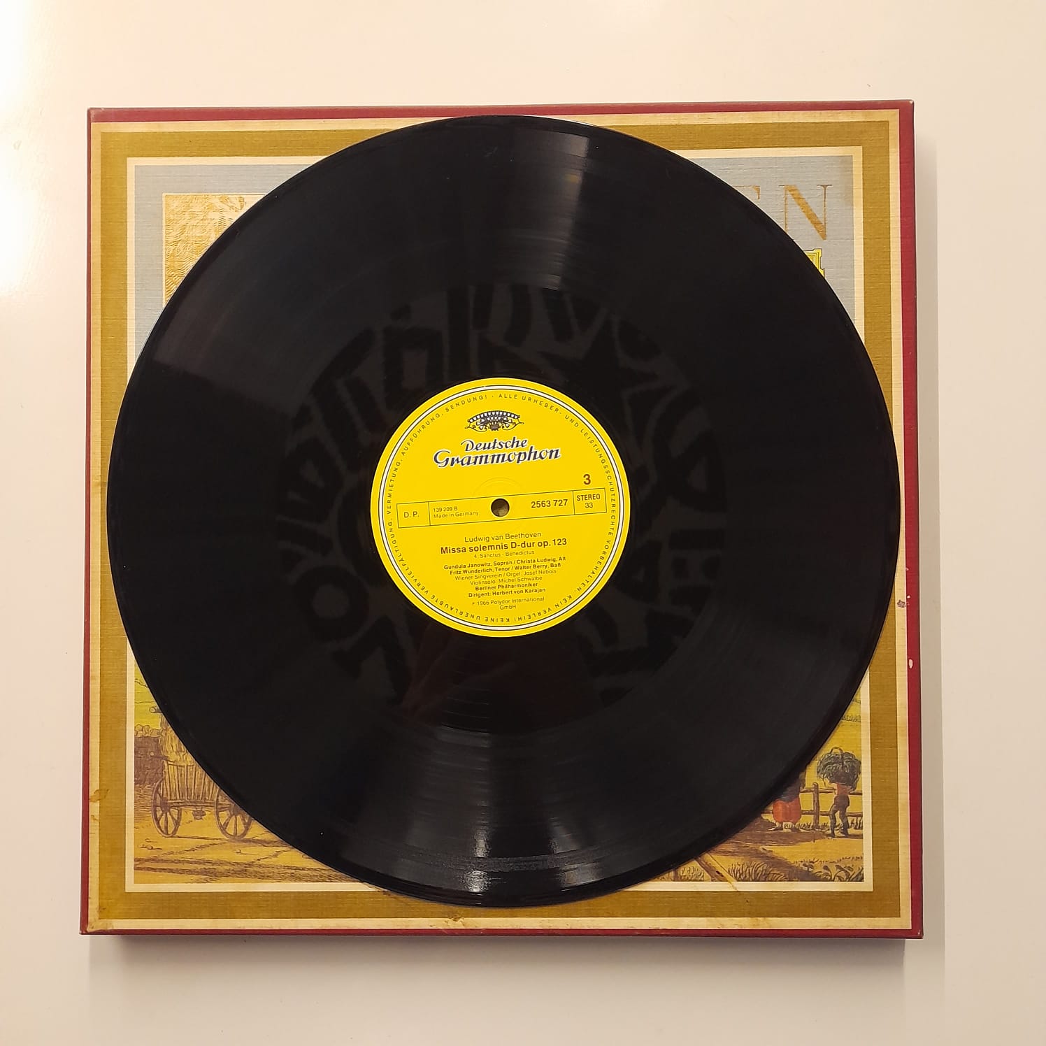 Box LP Beethoven – Beethoven Edition 1977: Die Messen (3 LPs) - Importado - Imagem 5