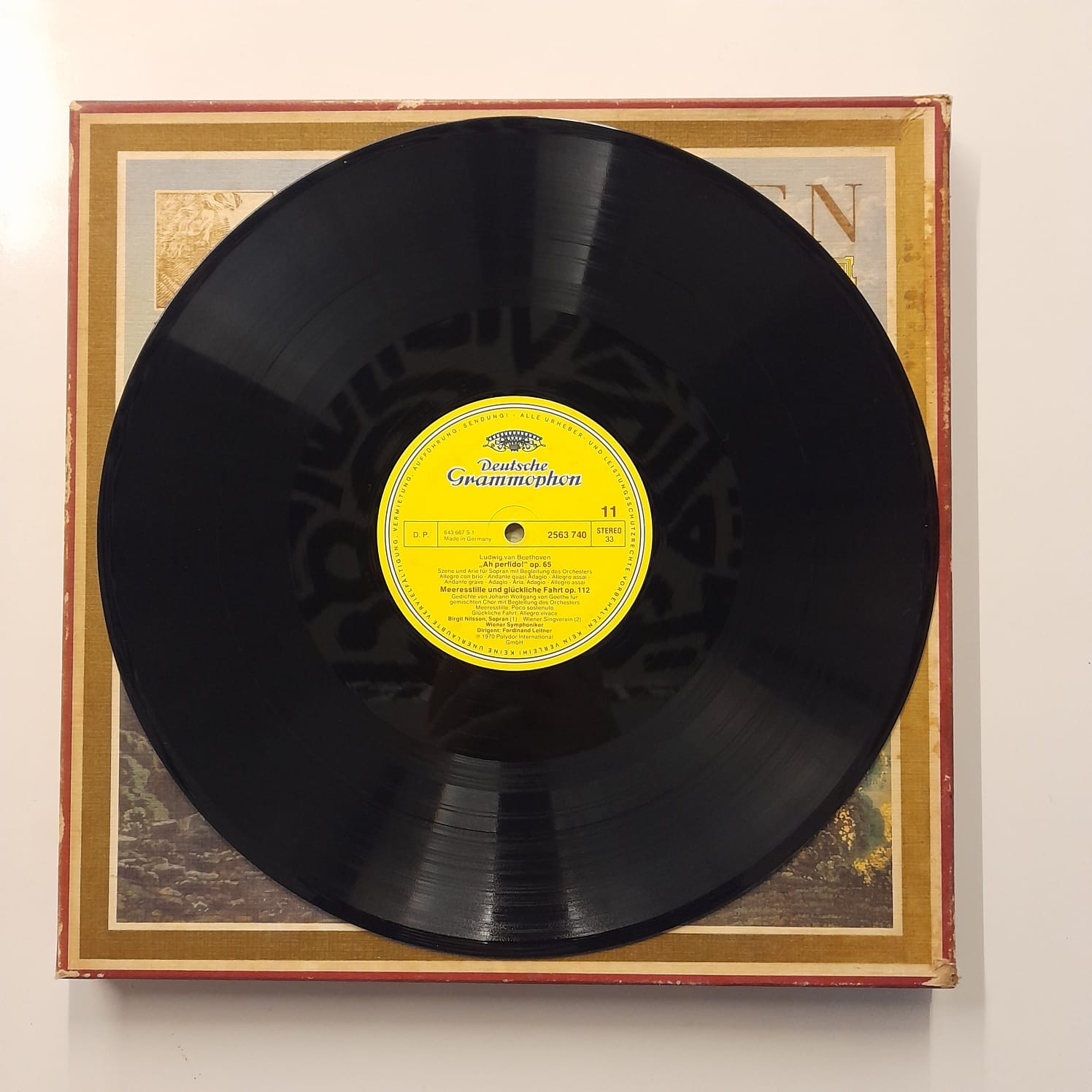 Box LP Beethoven – Lieder Und Andere Vokalwerke, Songs And Other Vocal Works (7 LPs) - Importado - Imagem 8