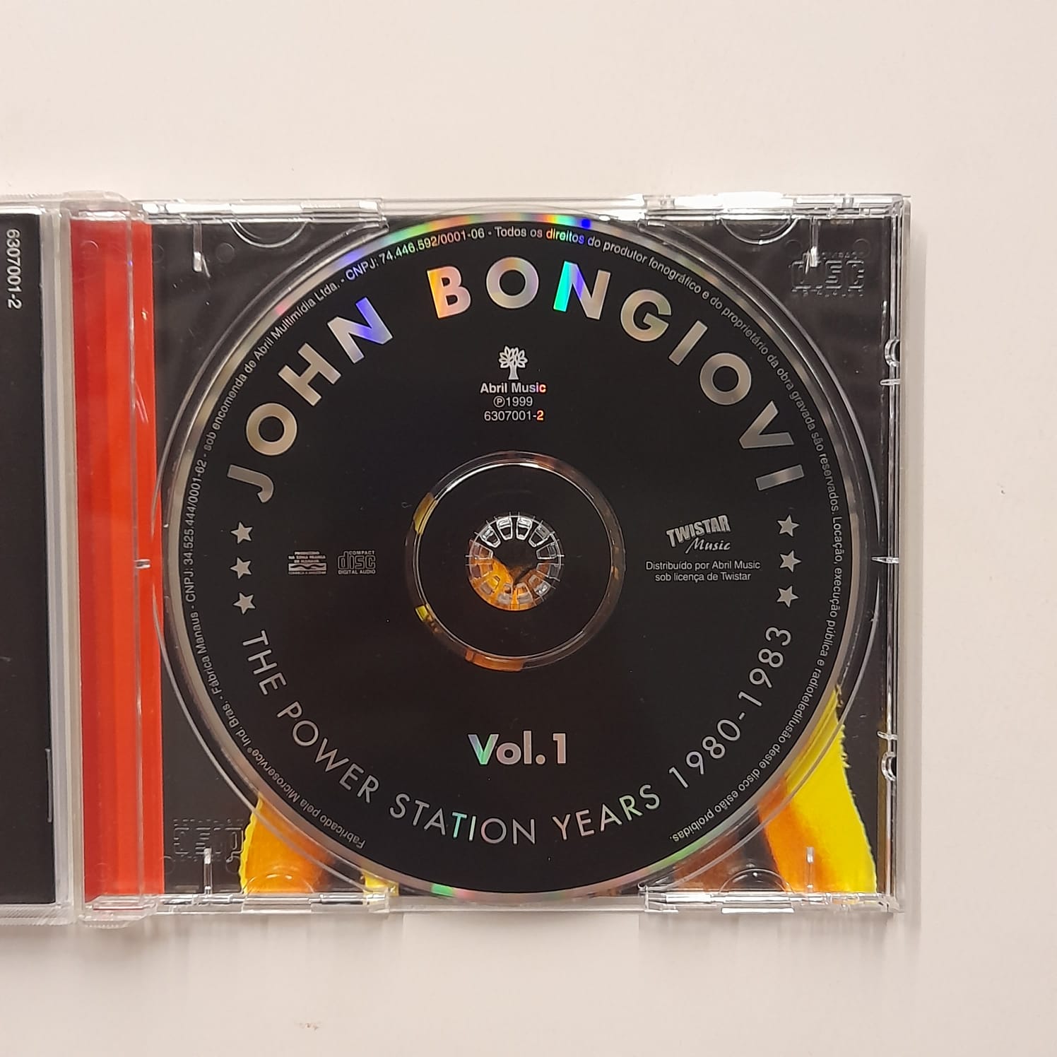CD John Bongiovi – The Power Station Years 1980-1983 Vol. 1 - Imagem 3