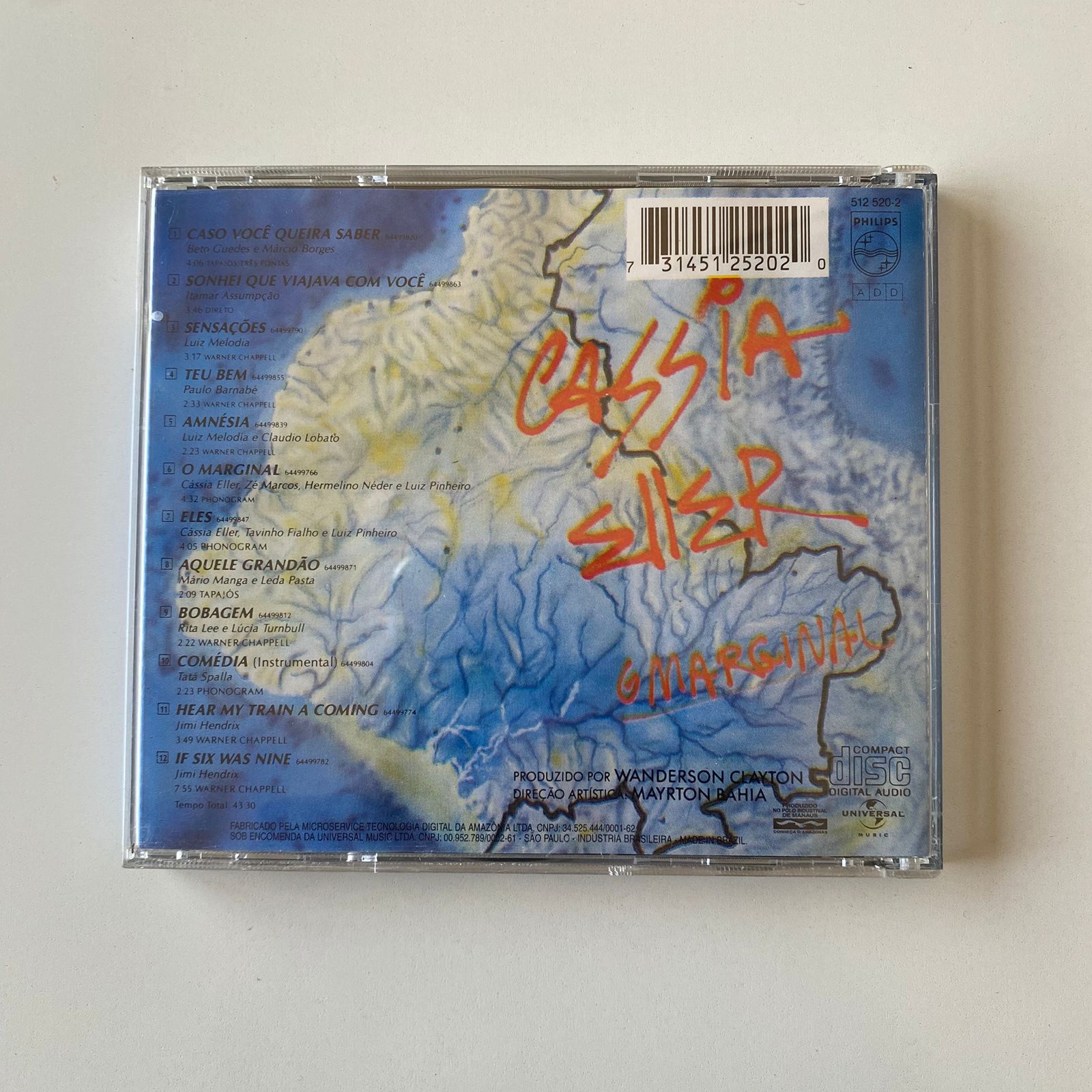 CD Cassia Eller - Marginal - Imagem 2