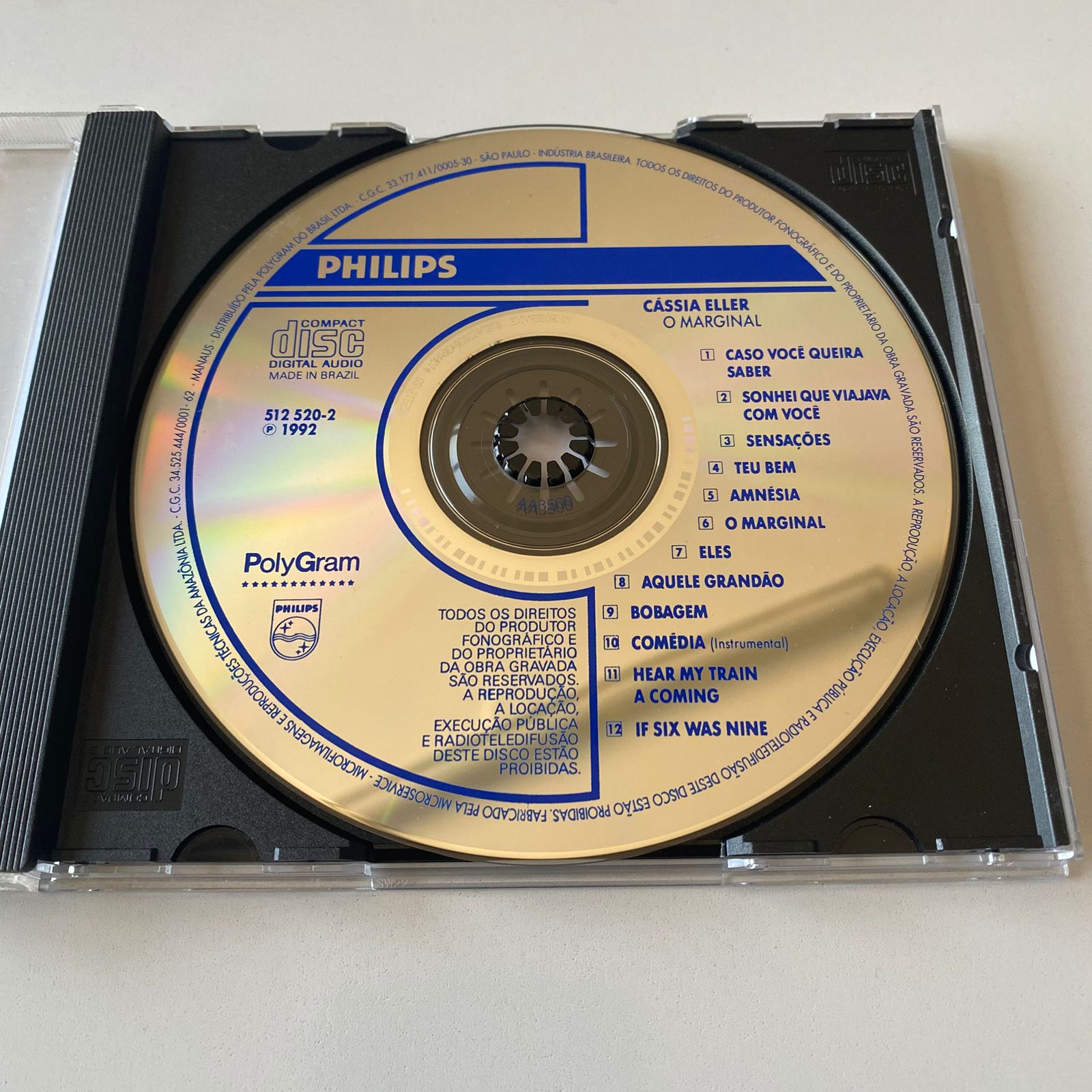 CD Cassia Eller - Marginal - Imagem 3