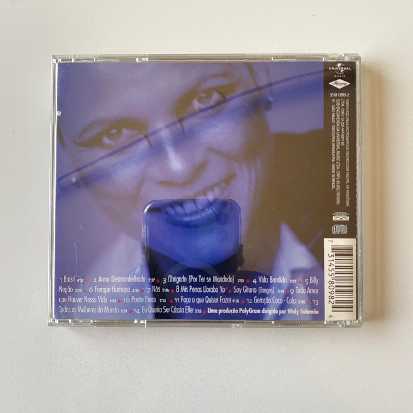 CD Cassia Eller - Veneno Vivo - Imagem 2