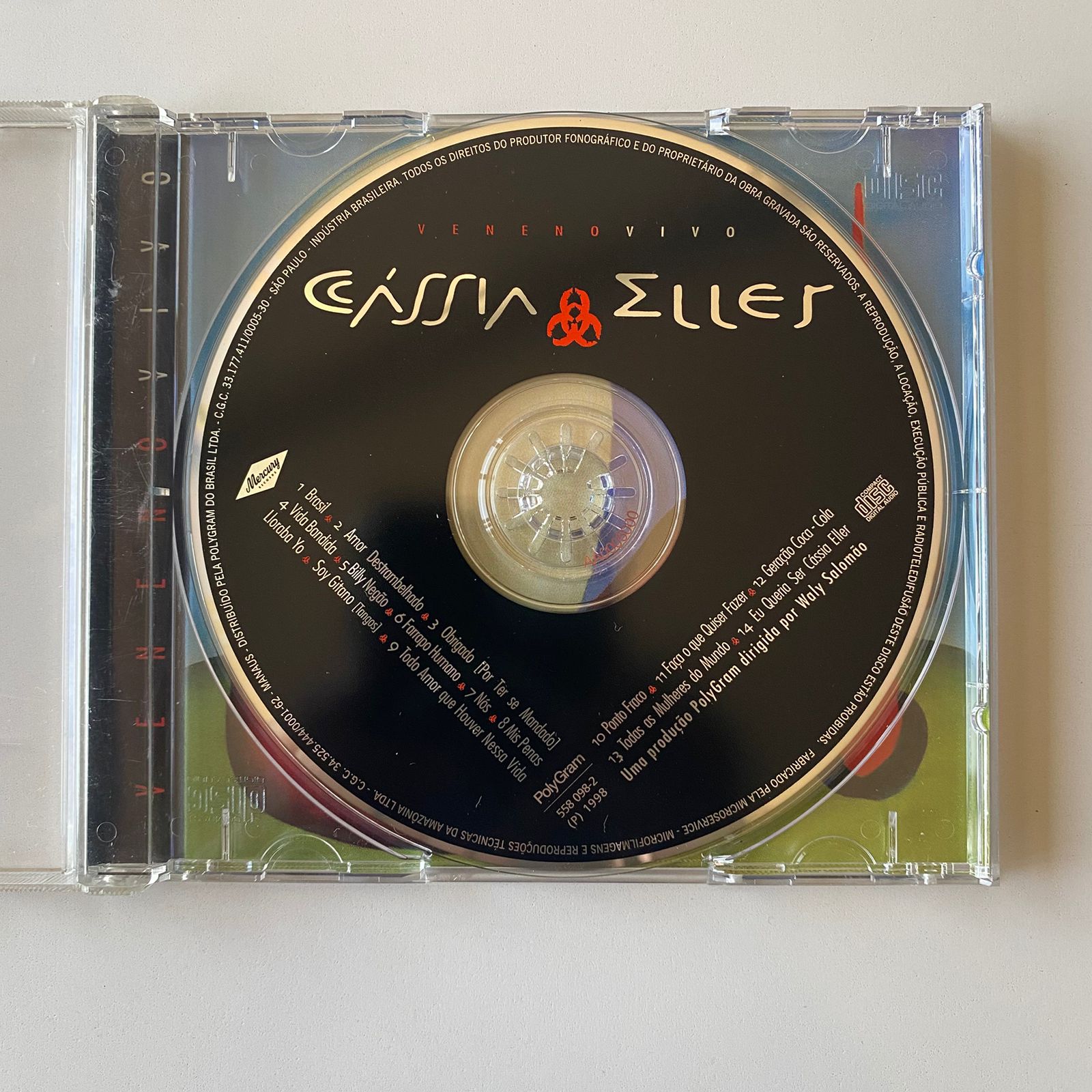 CD Cassia Eller - Veneno Vivo - Imagem 3