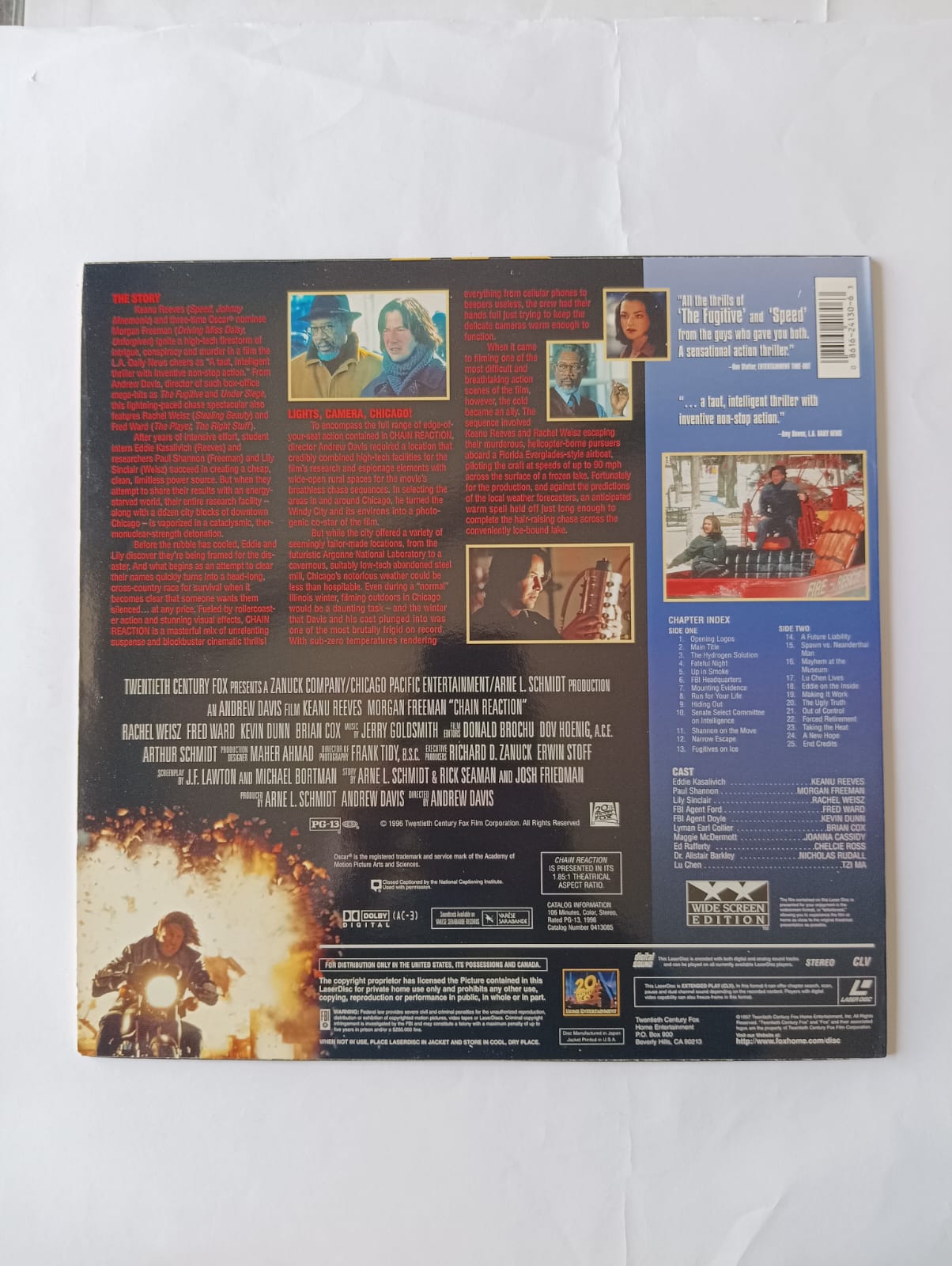 Laserdisc Chain Reaction - Imagem 2