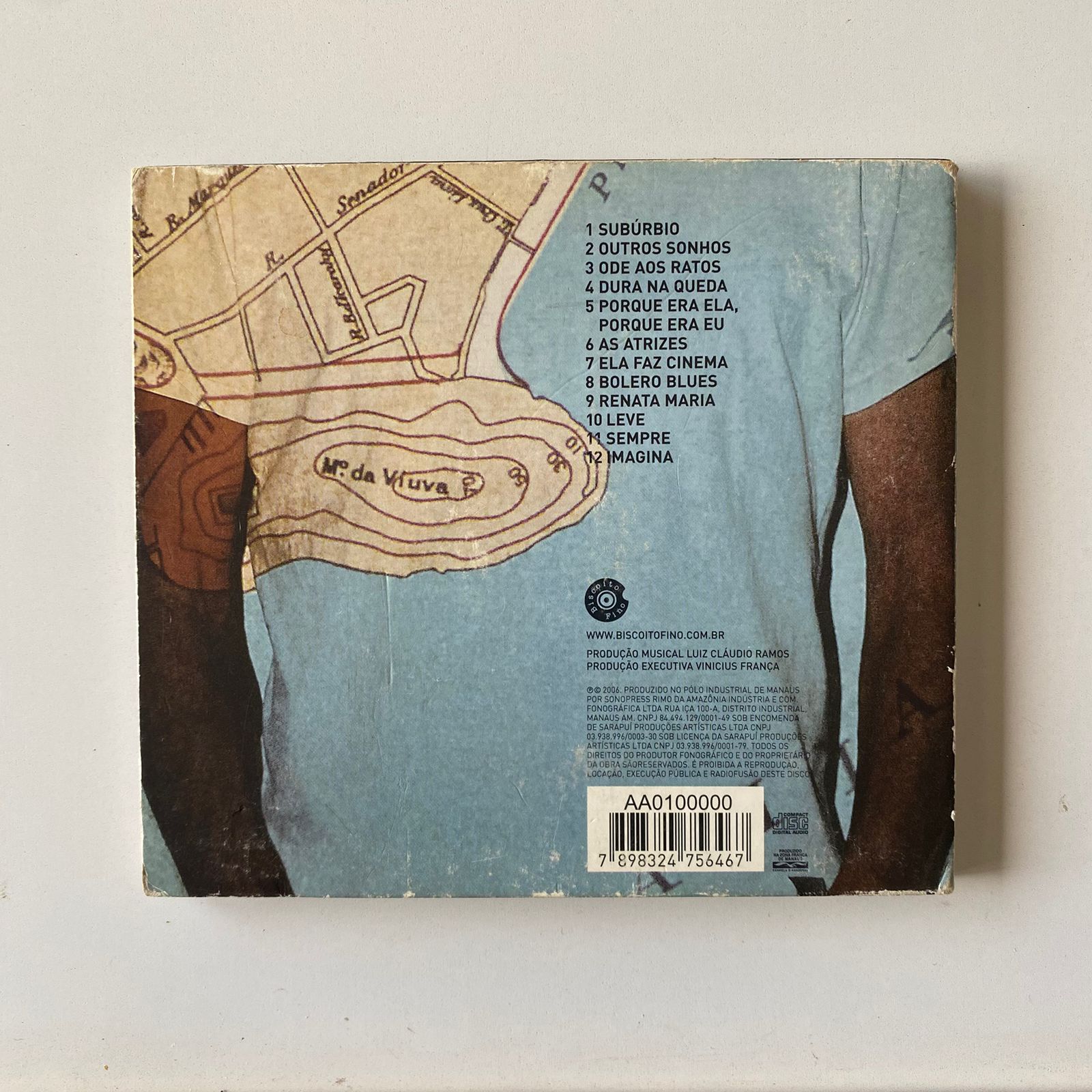 CD Chico Buarque - Carioca - Imagem 2
