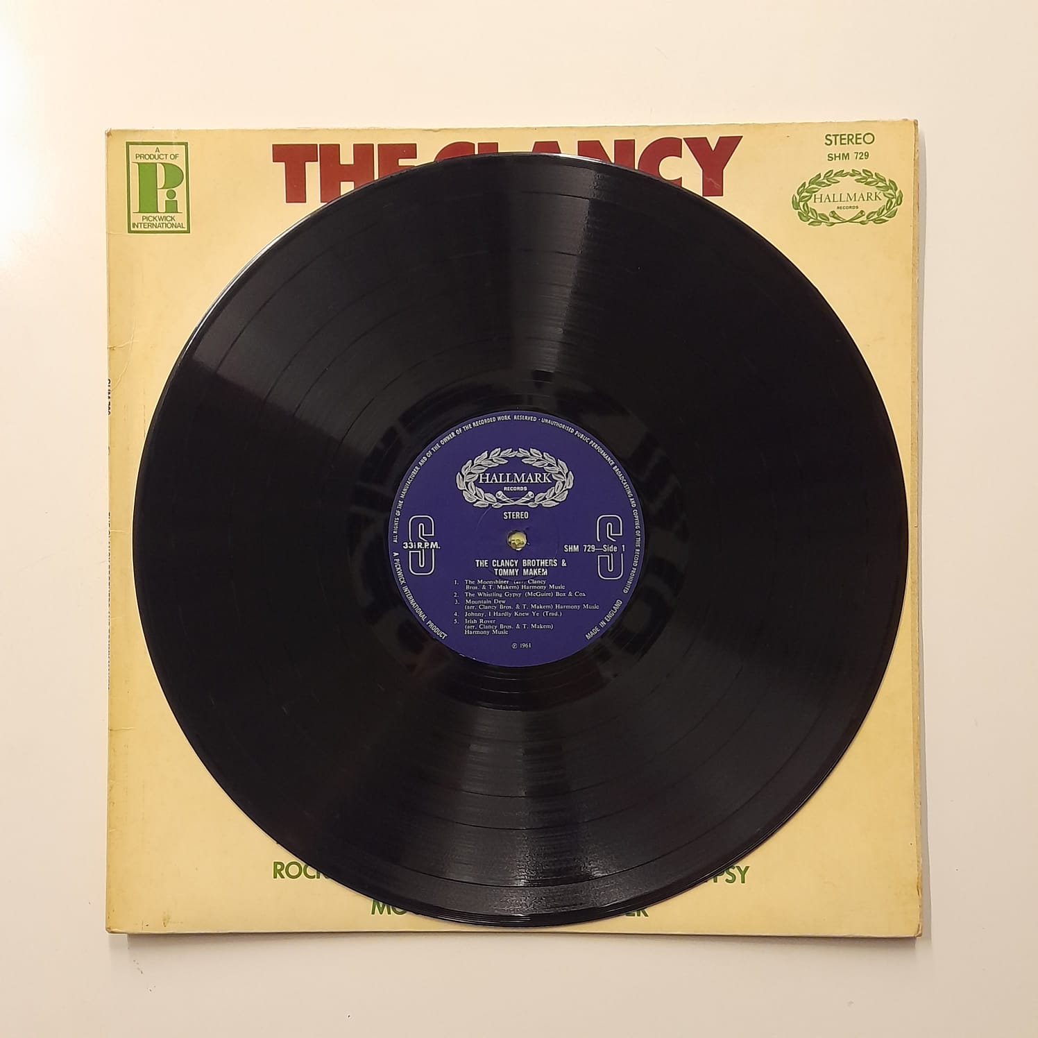 LP The Clancy Brothers & Tommy Makem – The Clancy Brothers & Tommy Makem (1971) - Importado - Imagem 3