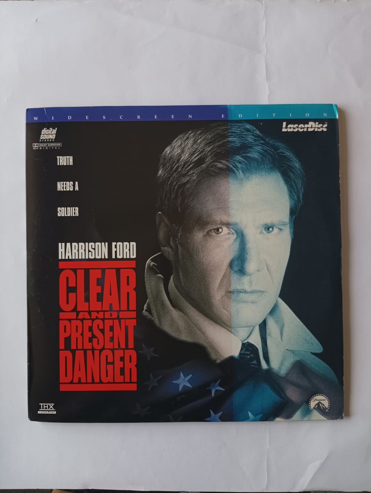 Laserdisc Clear And Present Danger
