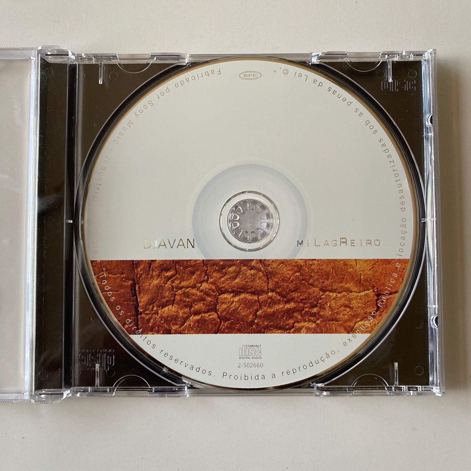 CD Djavan - Milagreiro - Imagem 3