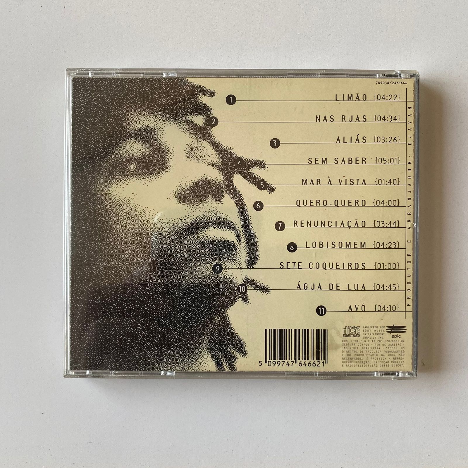 CD Djavan - Novena - Imagem 2