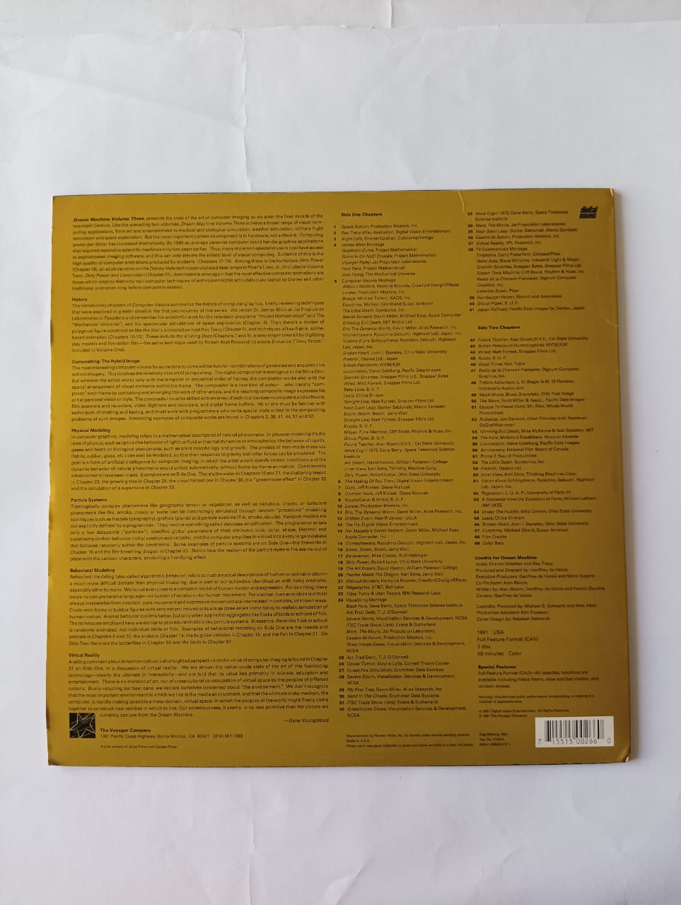 Laserdisc Dream Machine - Volume Three: Computer Versions - Imagem 2
