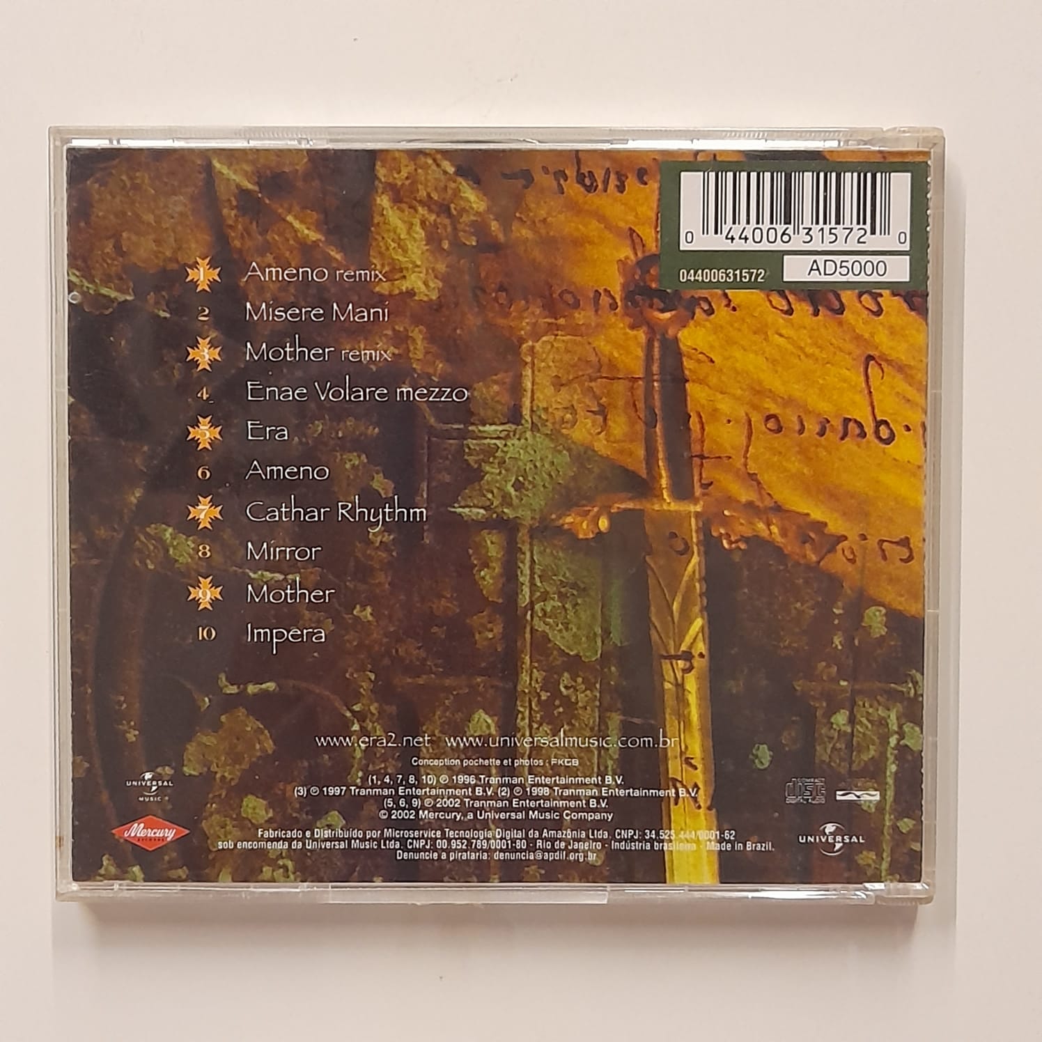 CD Era - Era (2002) - Imagem 2