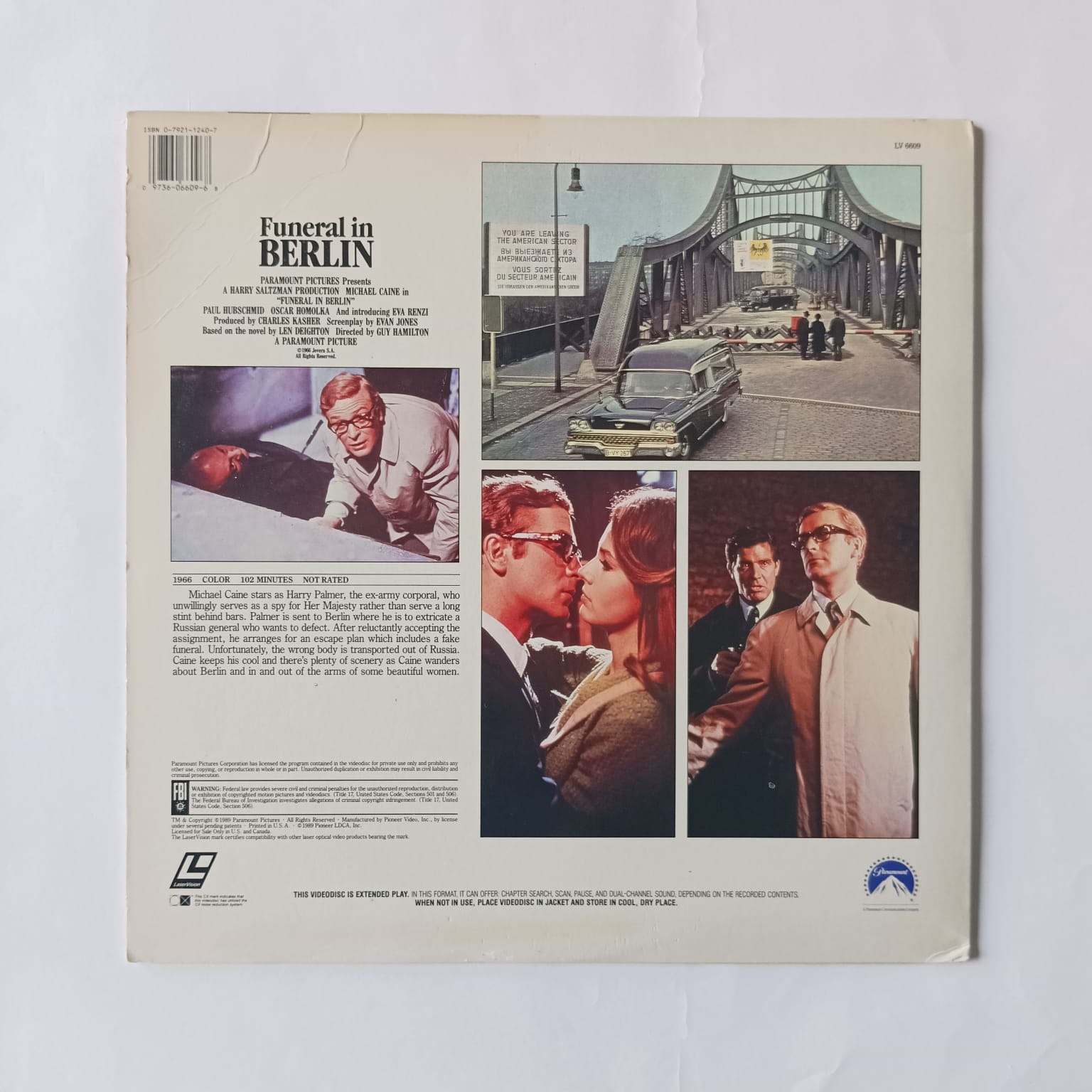 Laserdisc Funeral In Berlin - Imagem 2