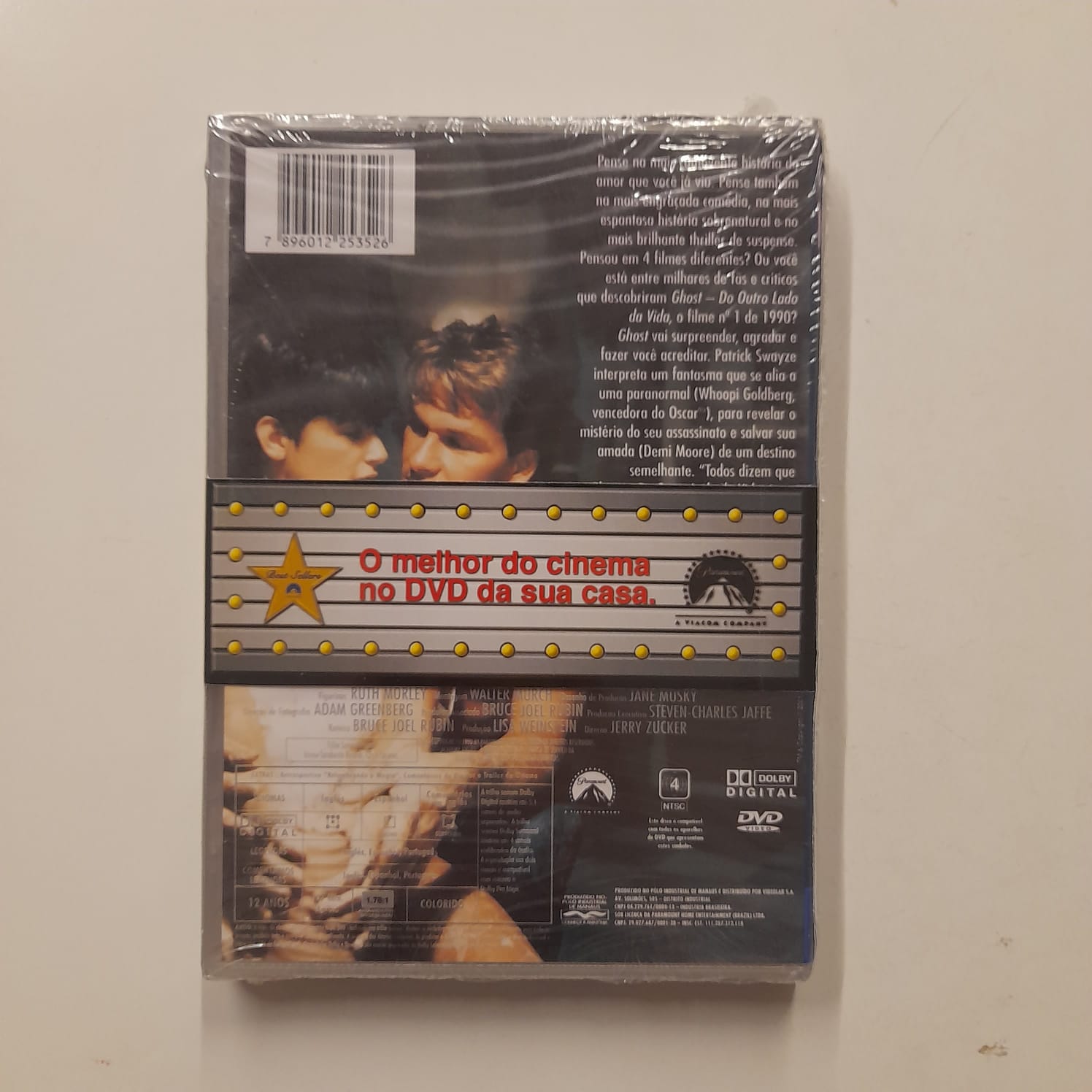 DVD Ghost: Do Outro Lado da Vida - Lacrado - Imagem 2