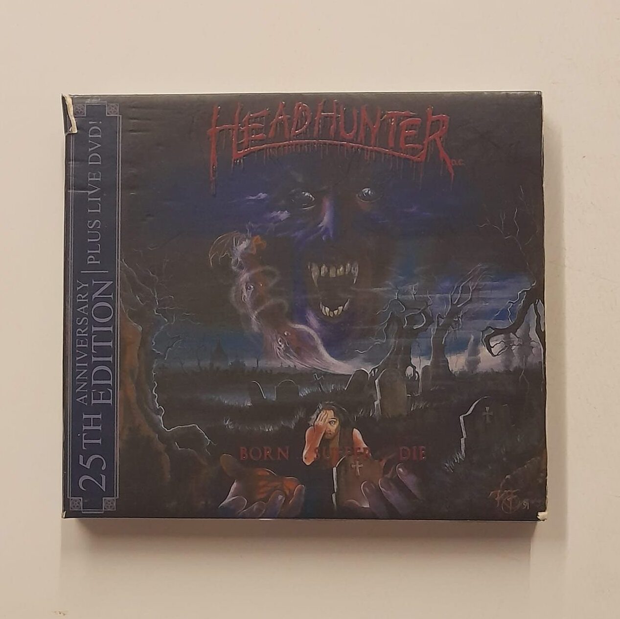 CD + DVD Headhunter D.C. – Born...Suffer...Die