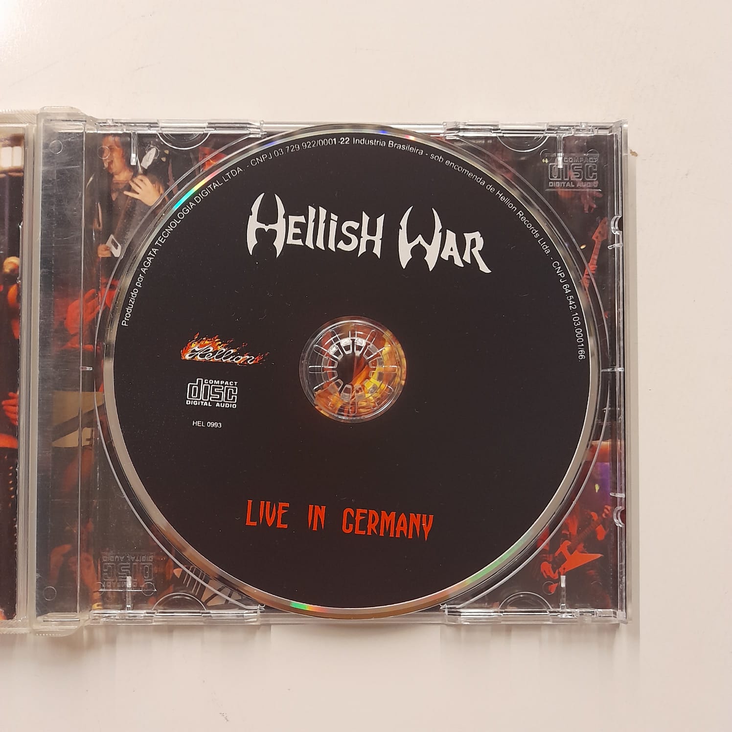 CD Hellish War – Live In Germany - Imagem 3