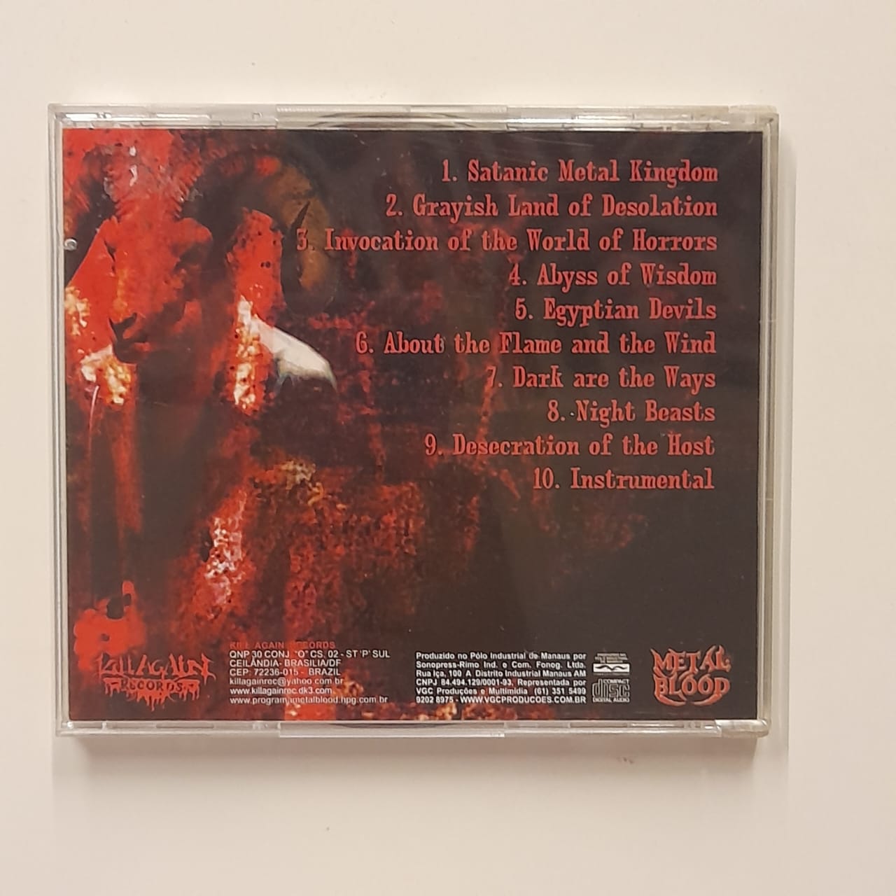 CD Impurity – Satanic Metal Kingdom - Imagem 2