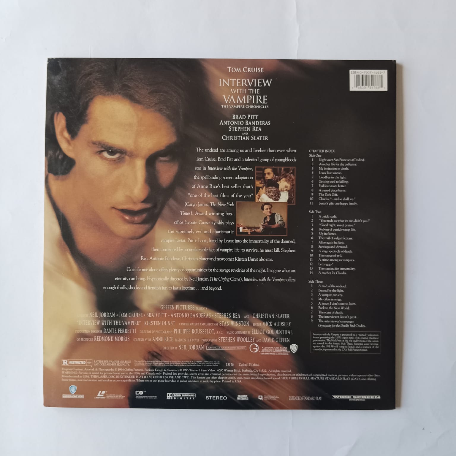Laserdisc Interview With The Vampire - Imagem 2