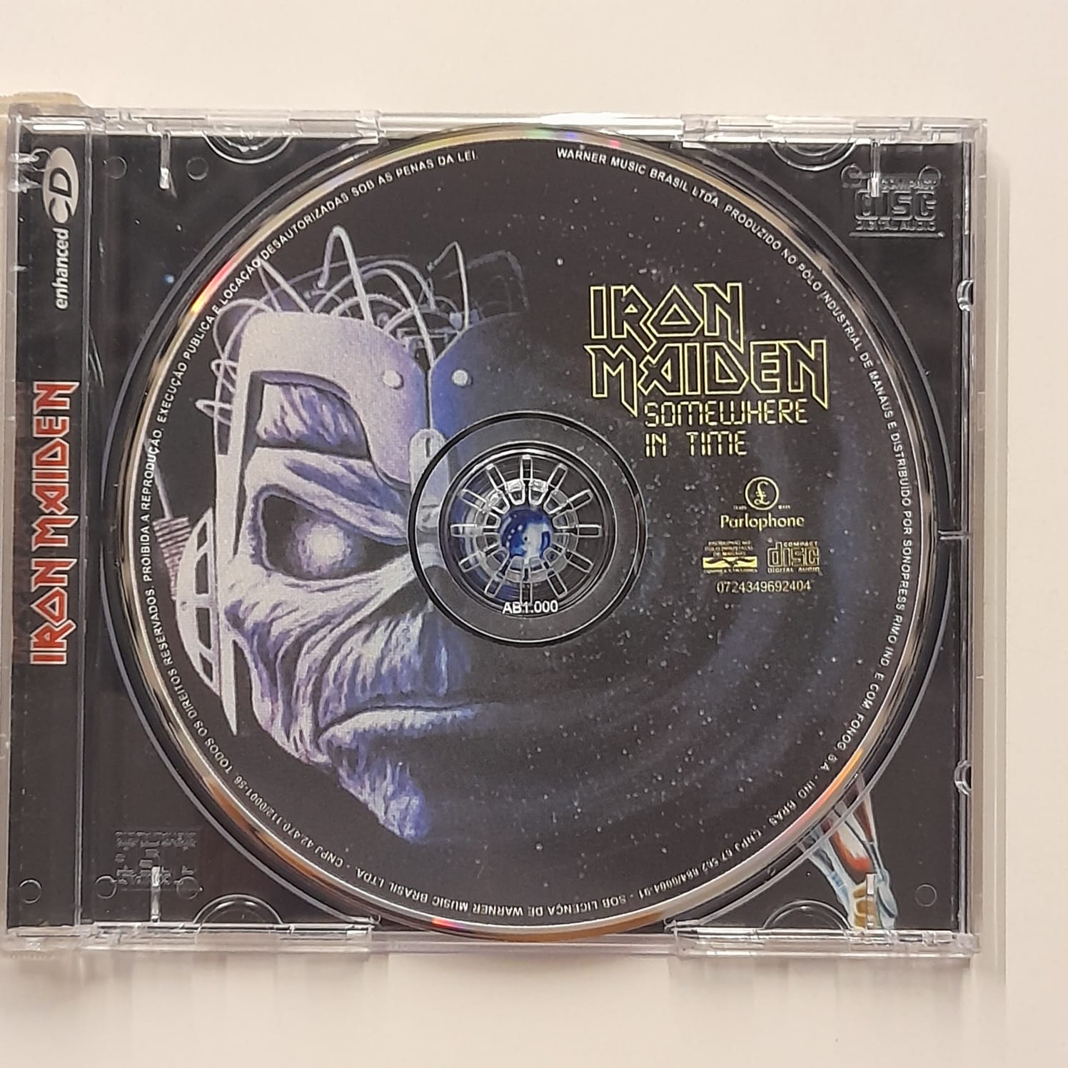 CD Iron Maiden – Somewhere In Time - Imagem 3