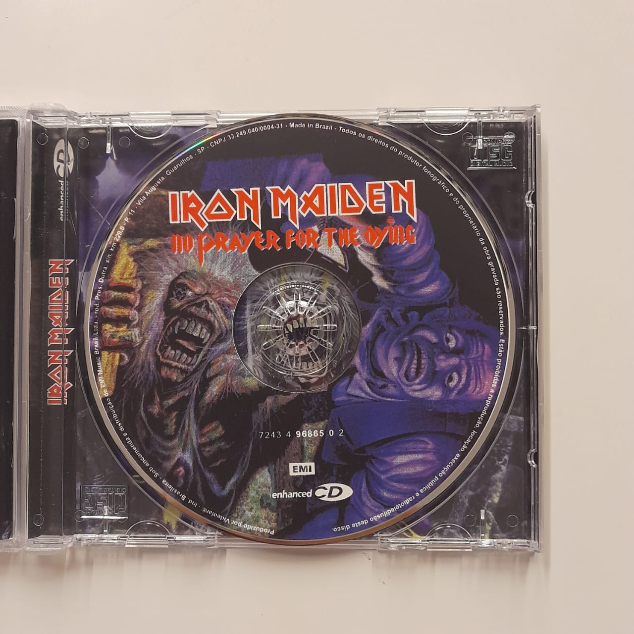 CD Iron Maiden – No Prayer For The Dying - Imagem 3