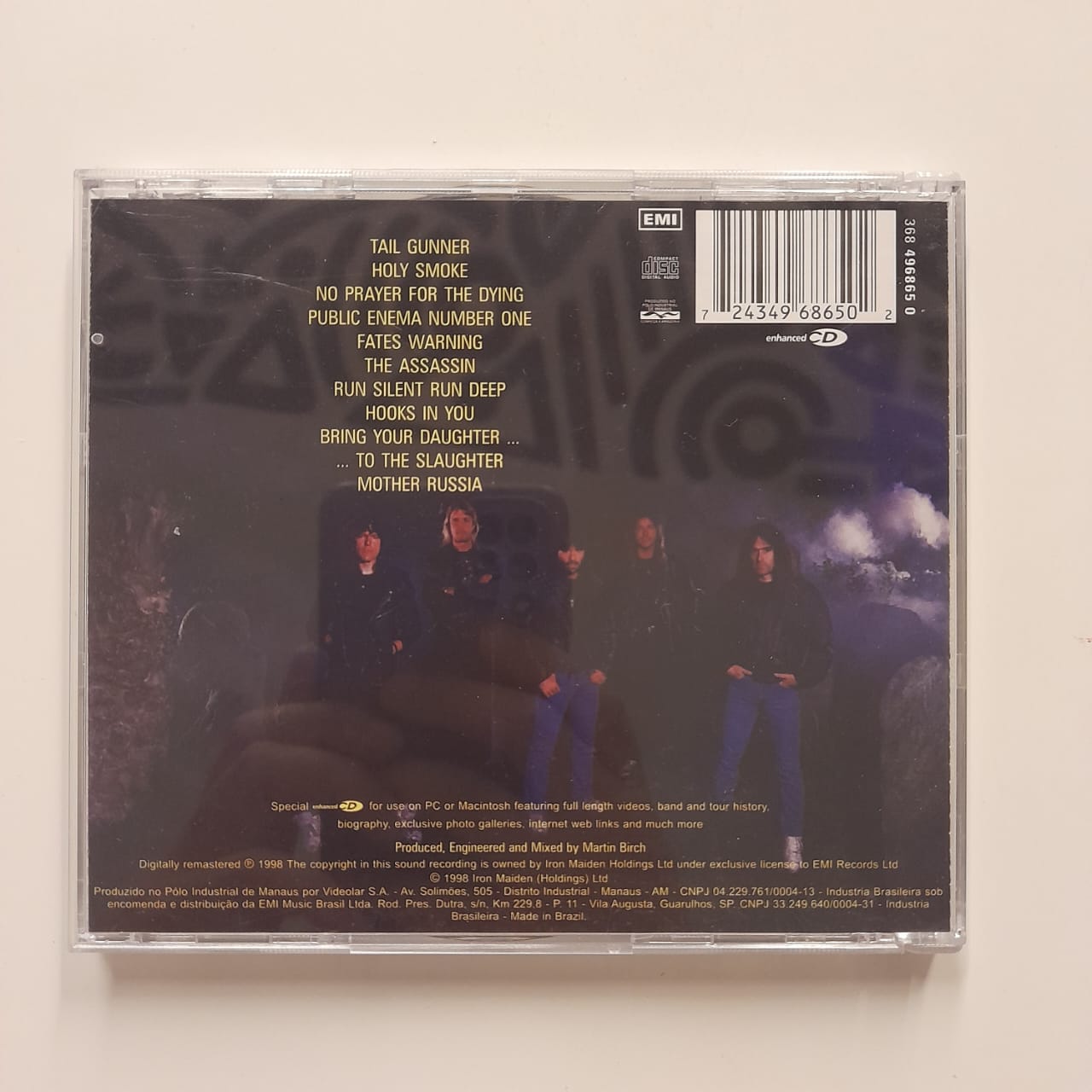 CD Iron Maiden – No Prayer For The Dying - Imagem 2