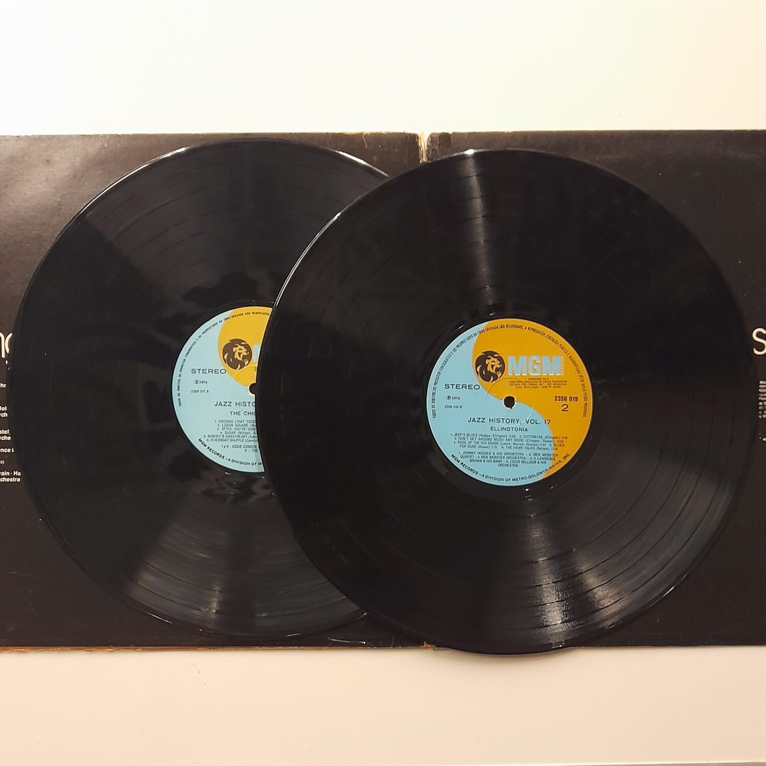 LP Jazz-History Vol. 17 - Ellingtonia / The Chicagoans - Duplo - Imagem 4